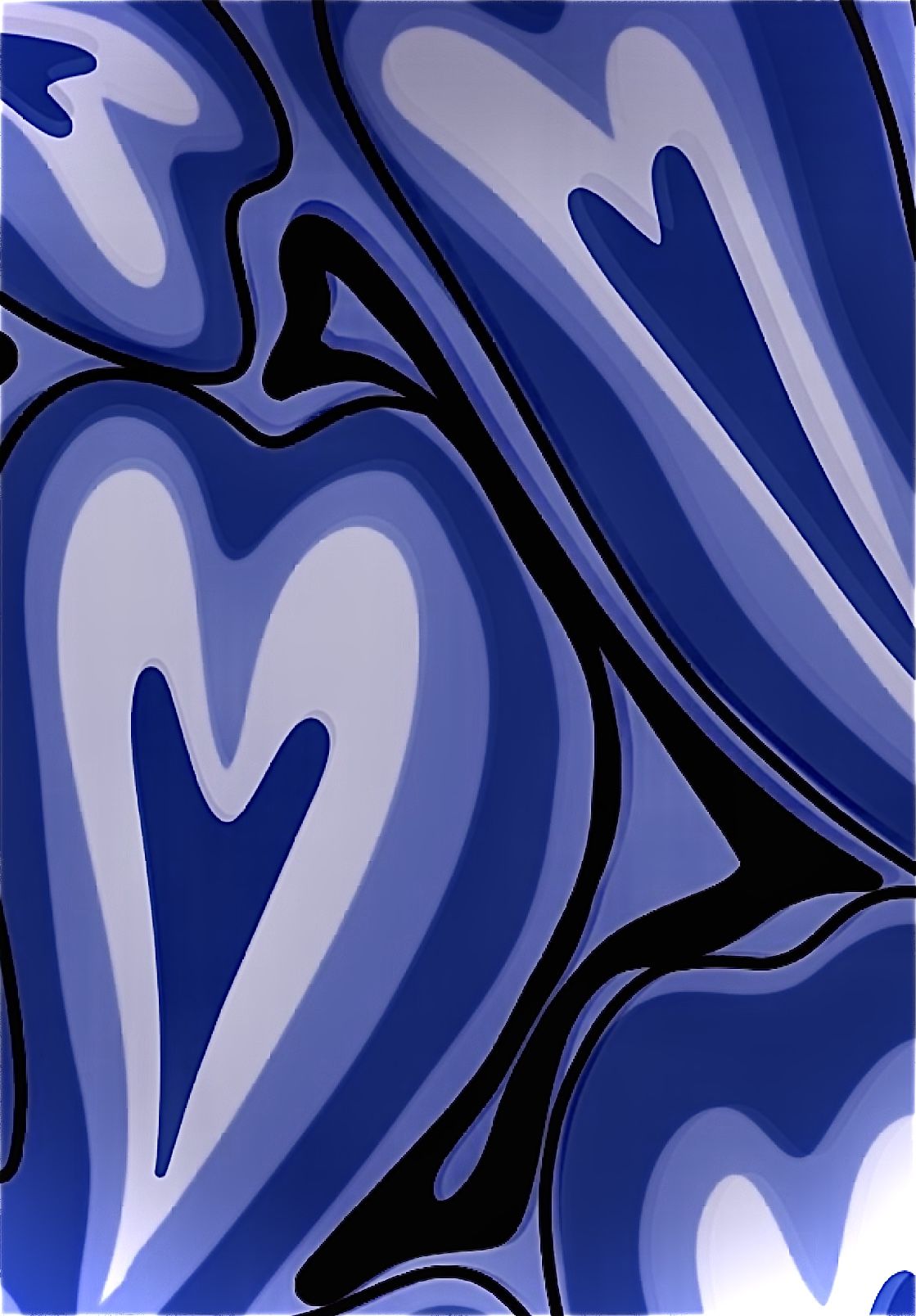 Dark Blue Swirl Hearts. Heart wallpaper, iPhone wallpaper pattern, Cute patterns wallpaper