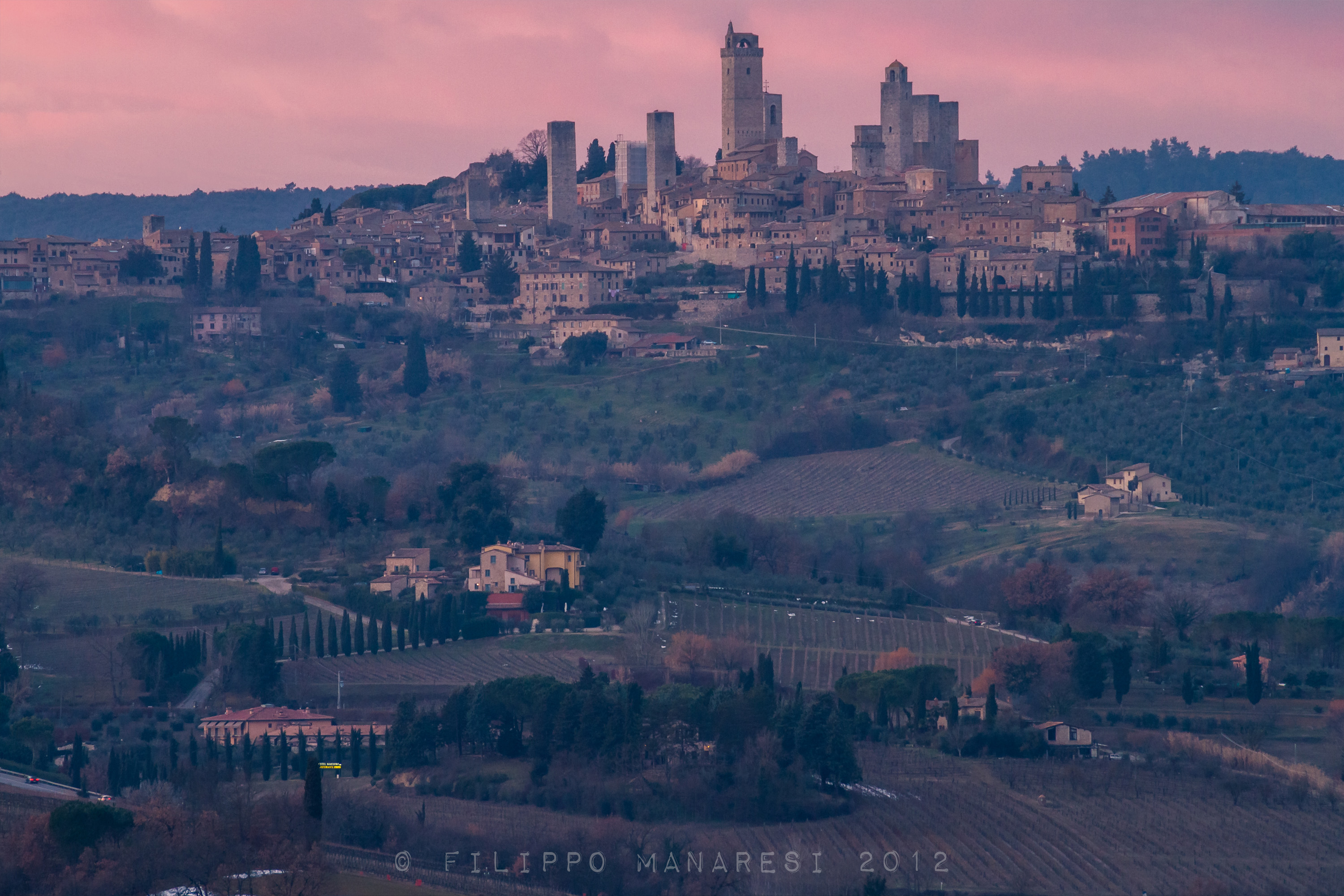 San Gimignano, background and more