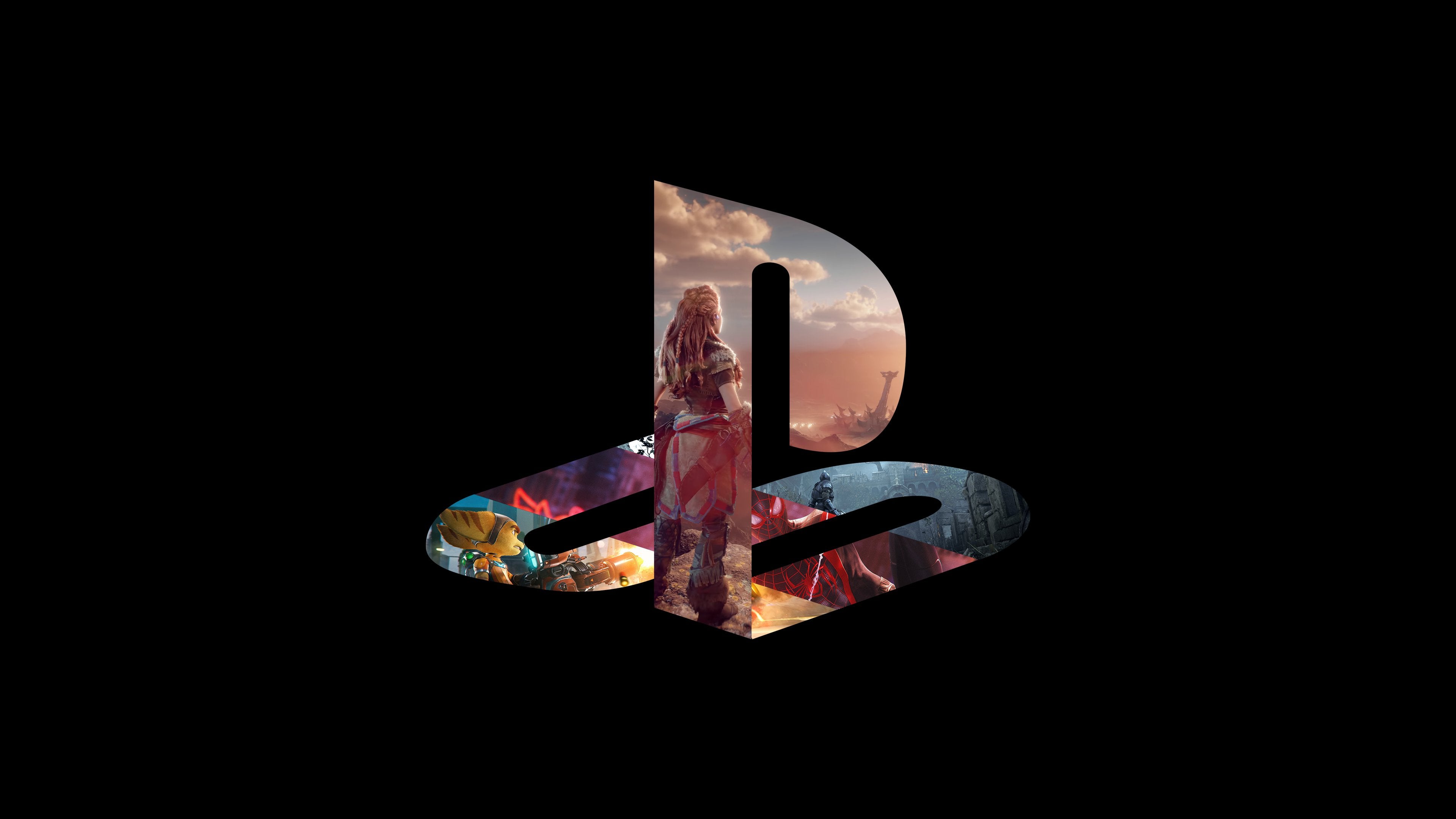New wallpaper, this time using the PlayStation logo