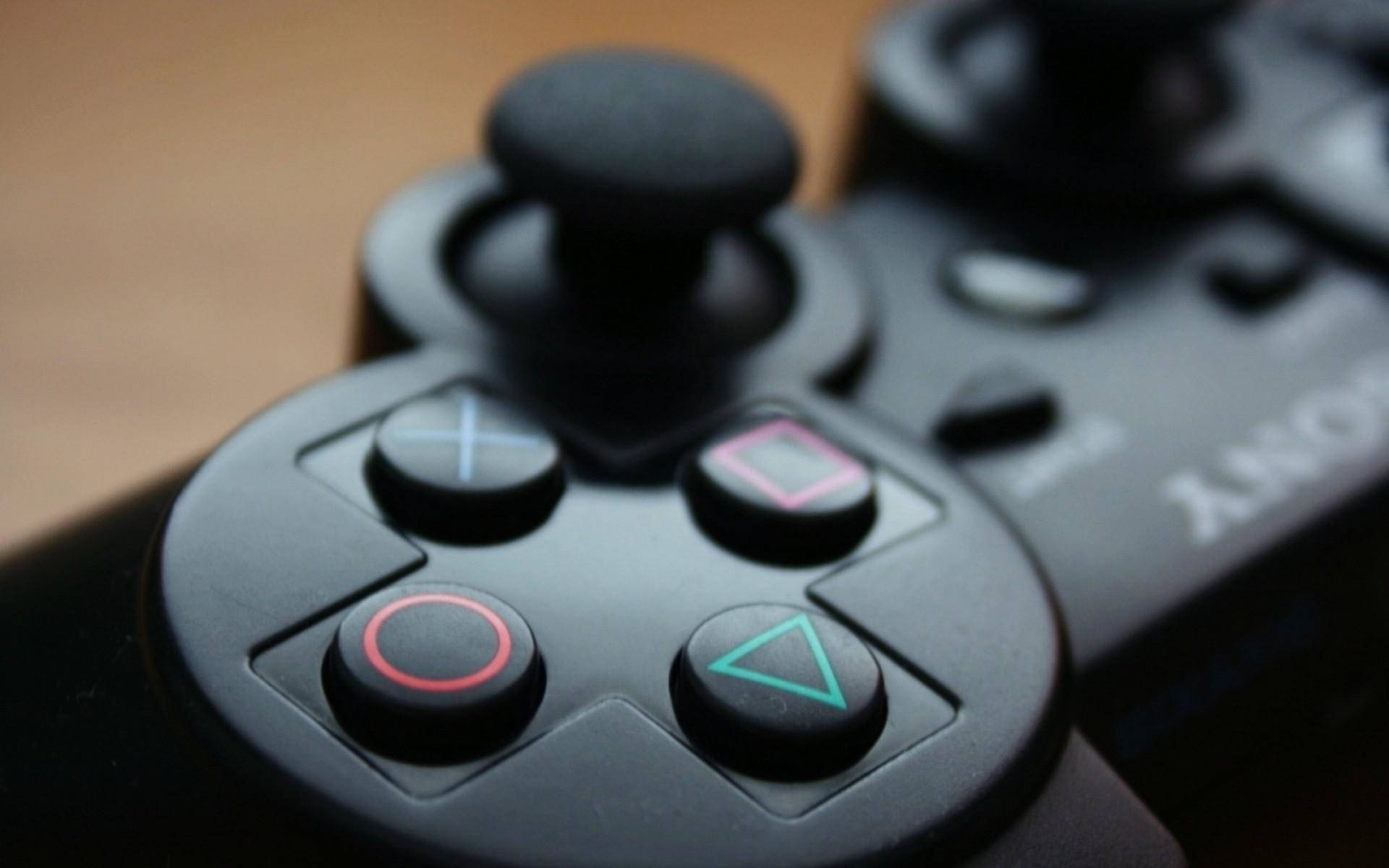 Download Close Up Of Ps3 Controller Wallpaper