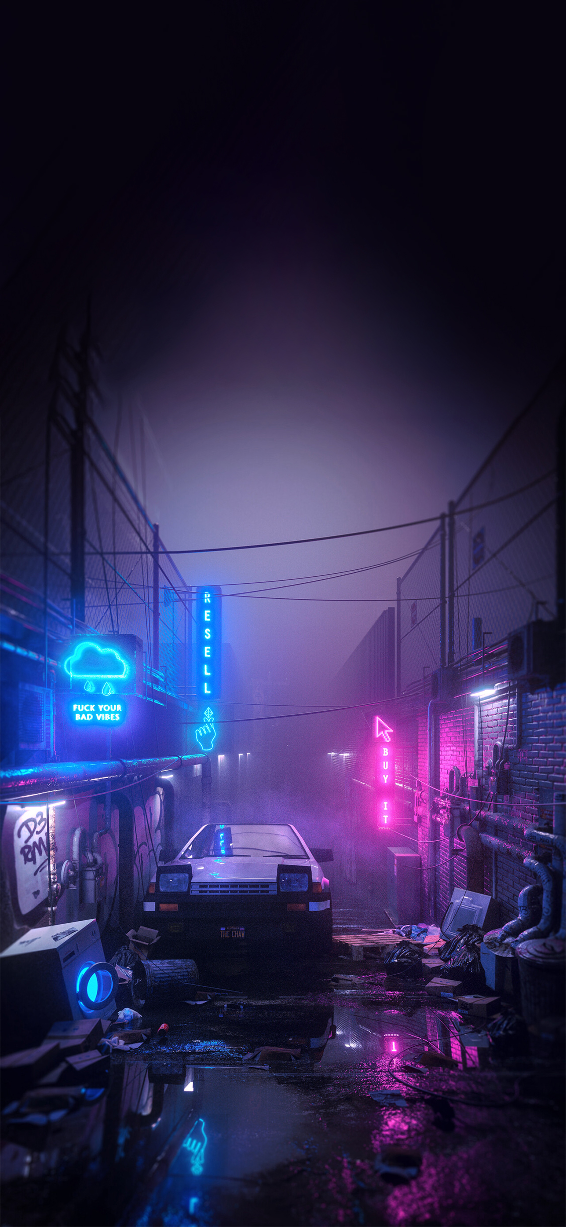 Cyberpunk iphone HD wallpapers