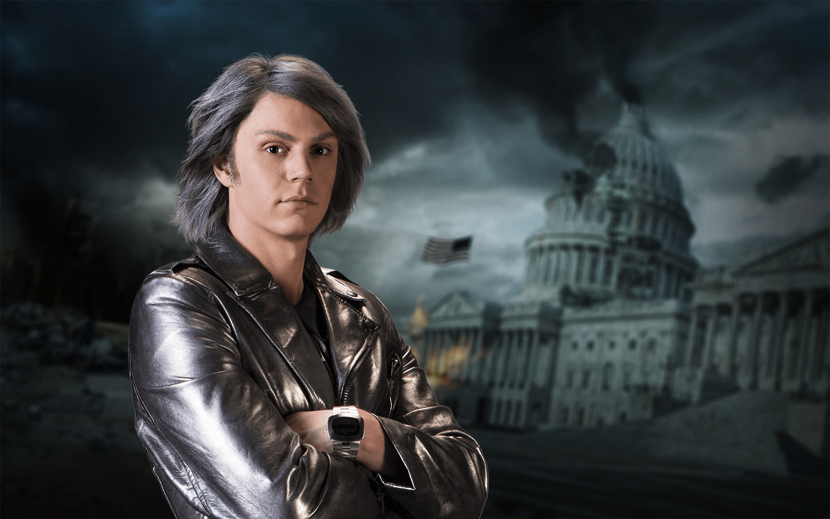 Quicksilver Played By Evan Peters