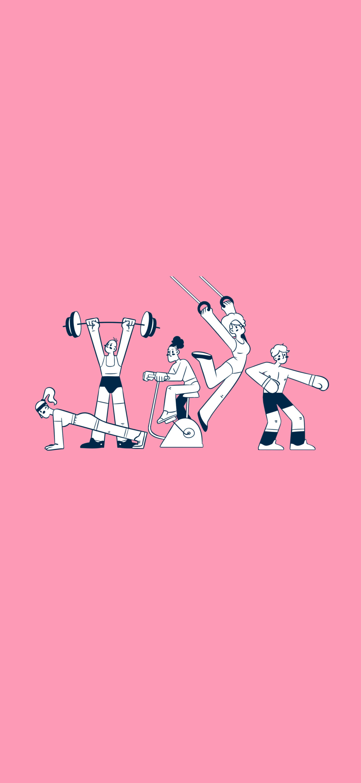 Instagram Highlight Icon Blush Pink Gym Workout