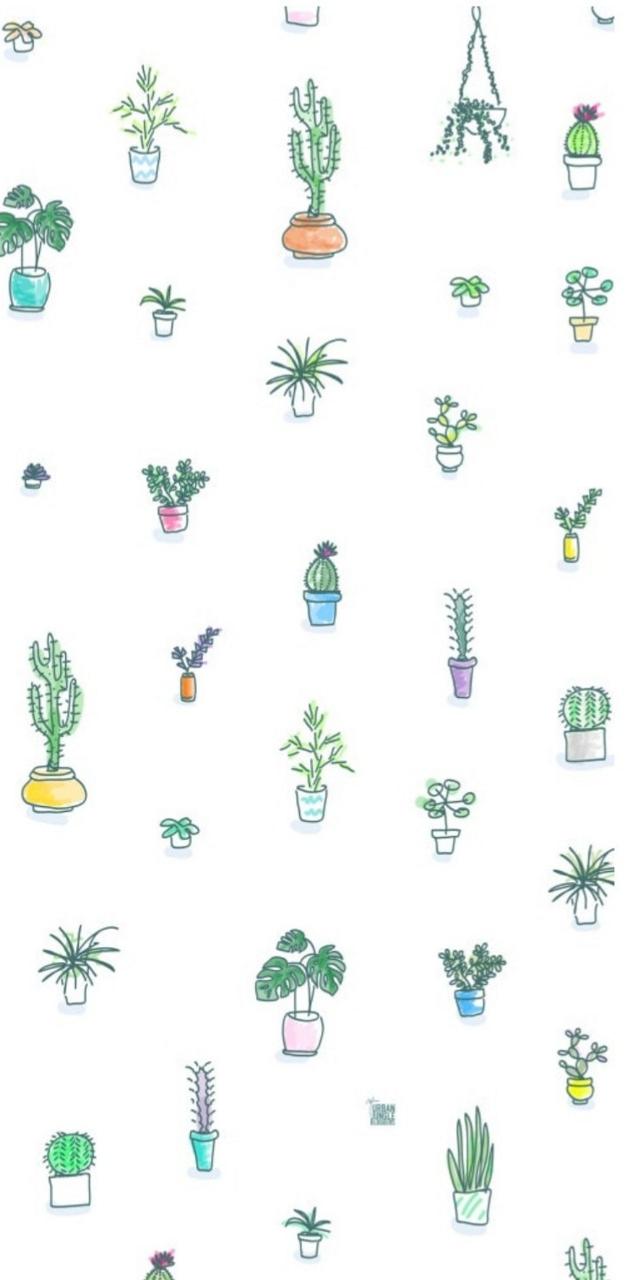 cute plants wallpaper