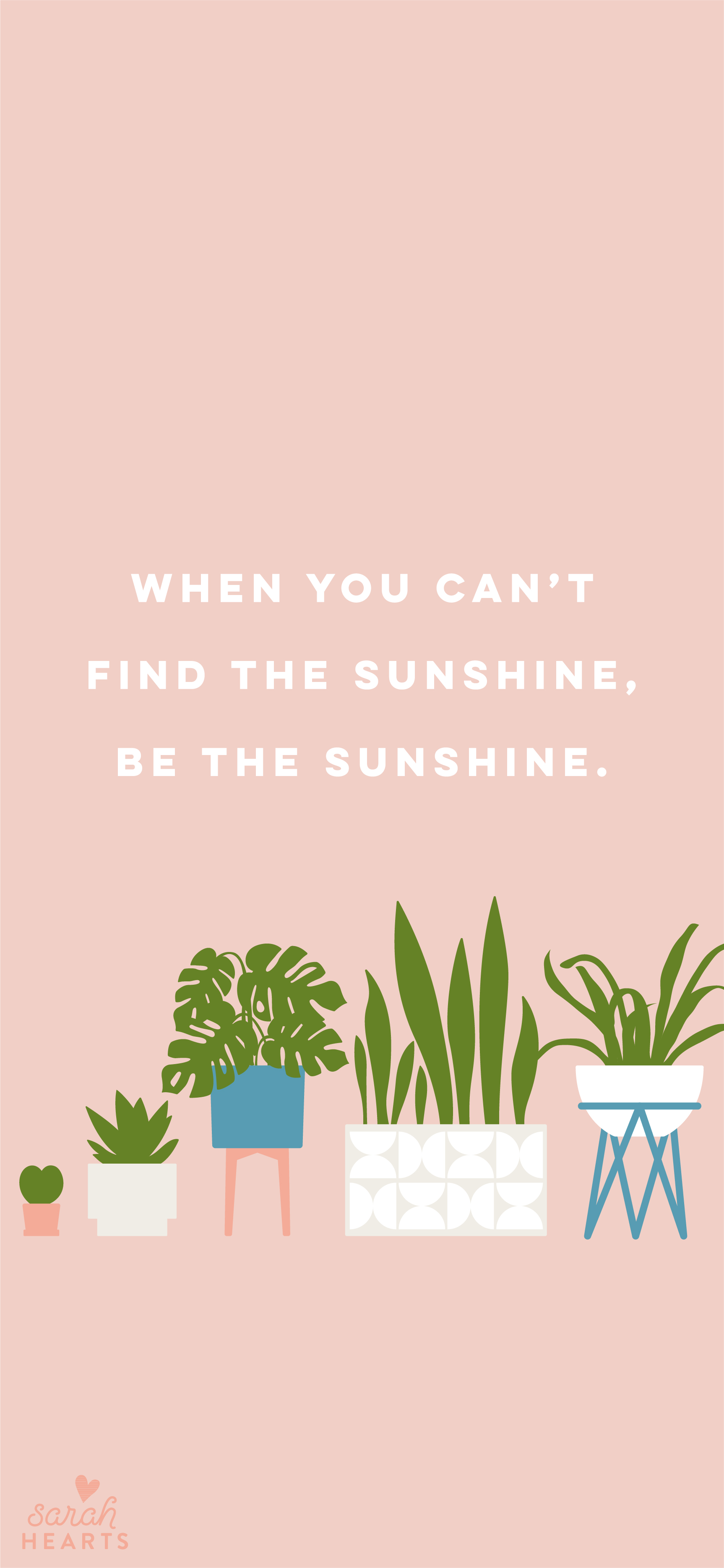 Houseplant August 2019 Calendar Wallpaper