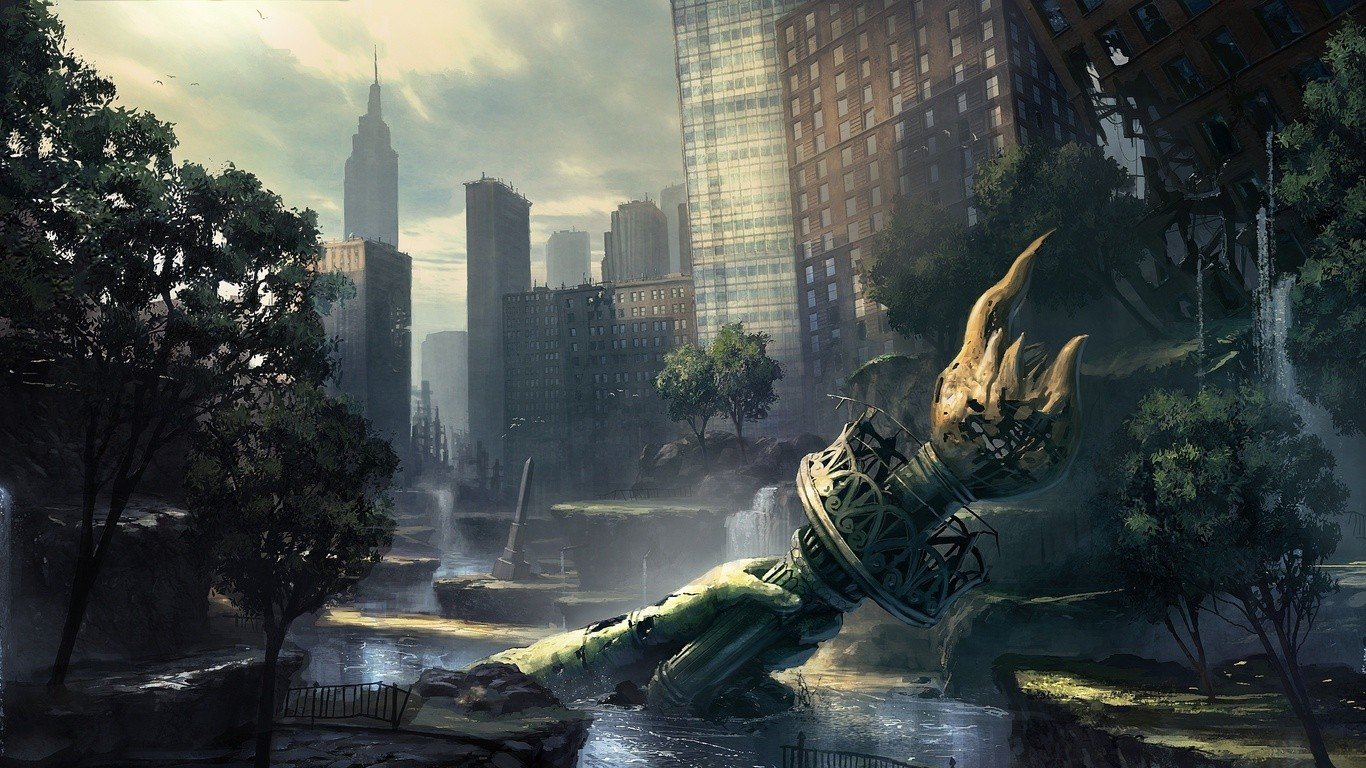 apocalyptic, City HD Wallpaper / Desktop and Mobile Image & Photo