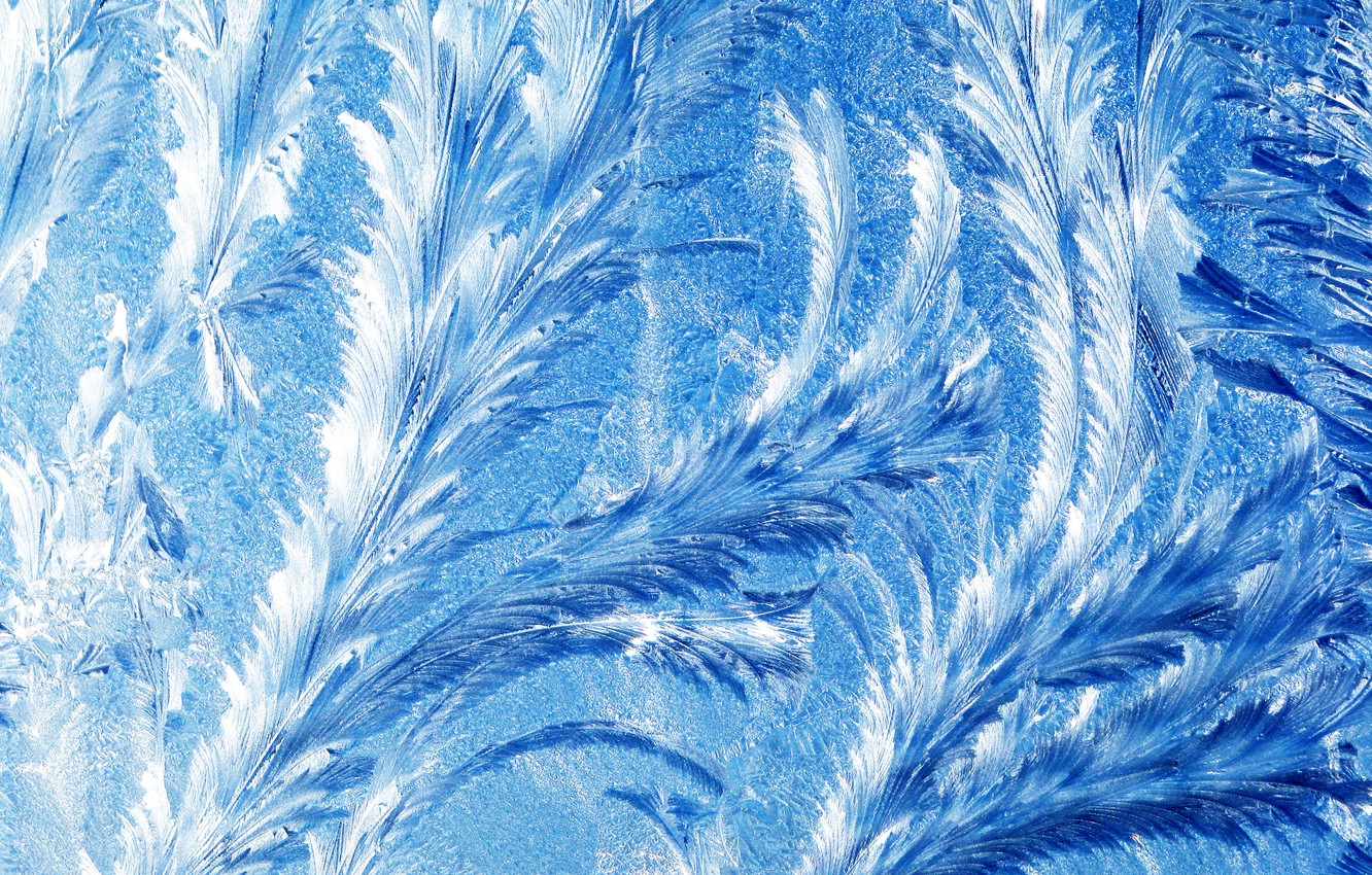 Wallpaper cold, ice, winter, patterns, texture image for desktop, section текстуры