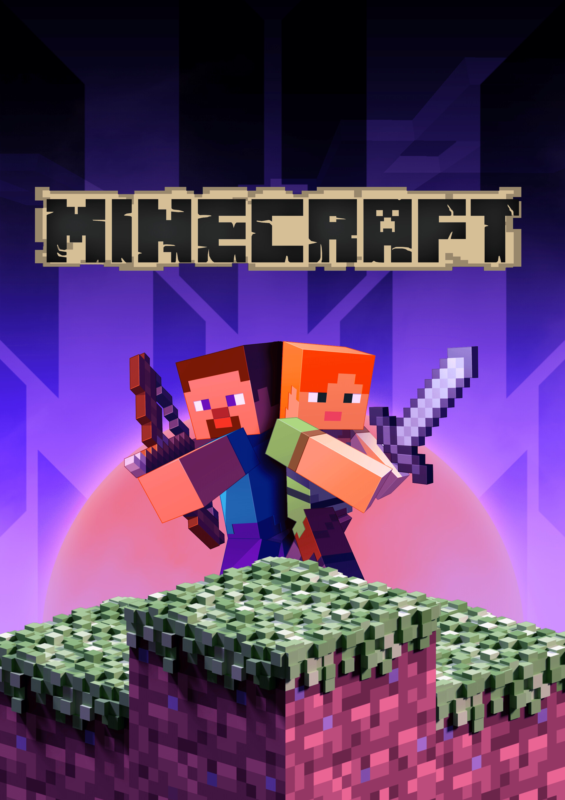 cool minecraft posters