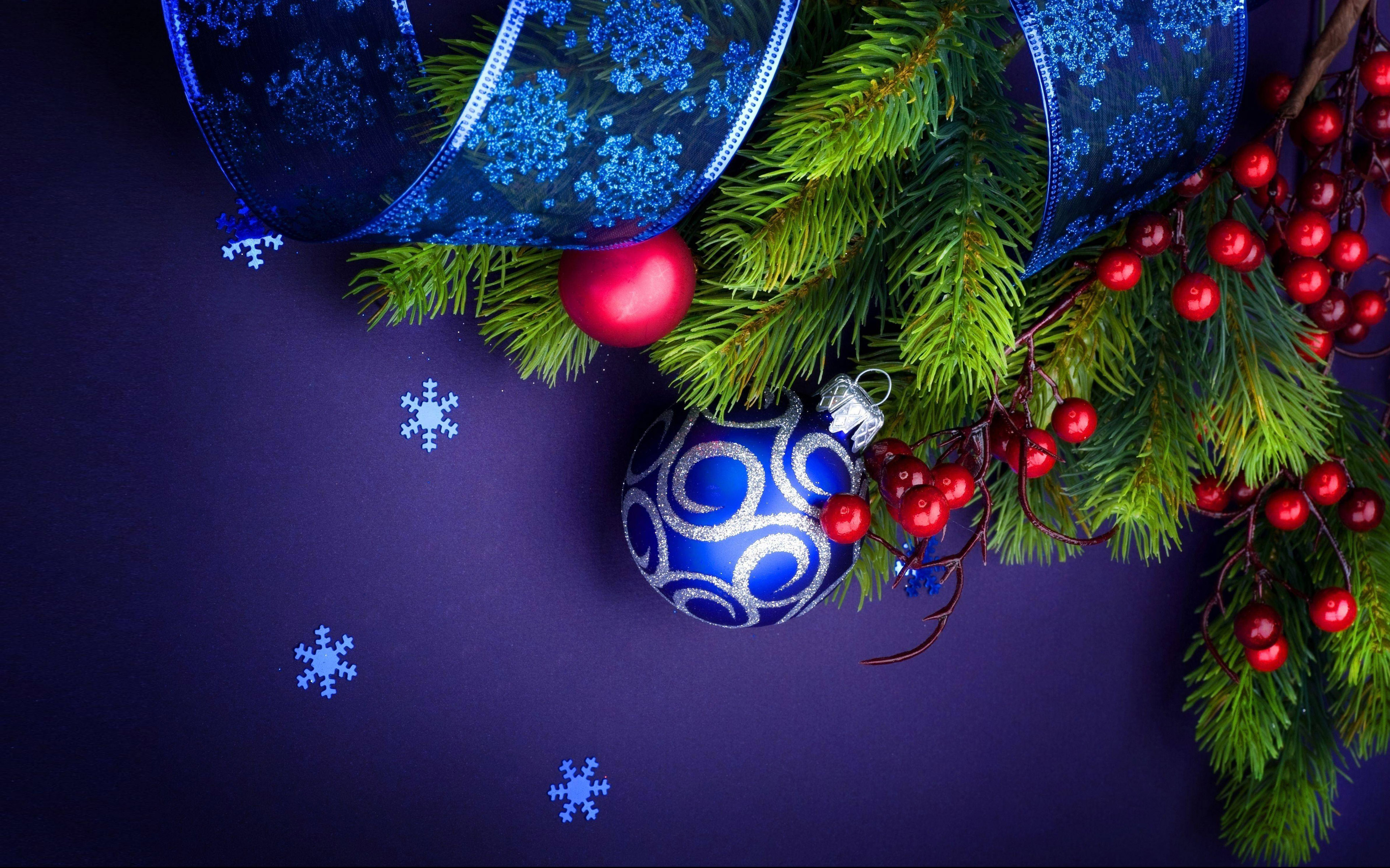 Christmas Ornaments HD Wallpaper and Background
