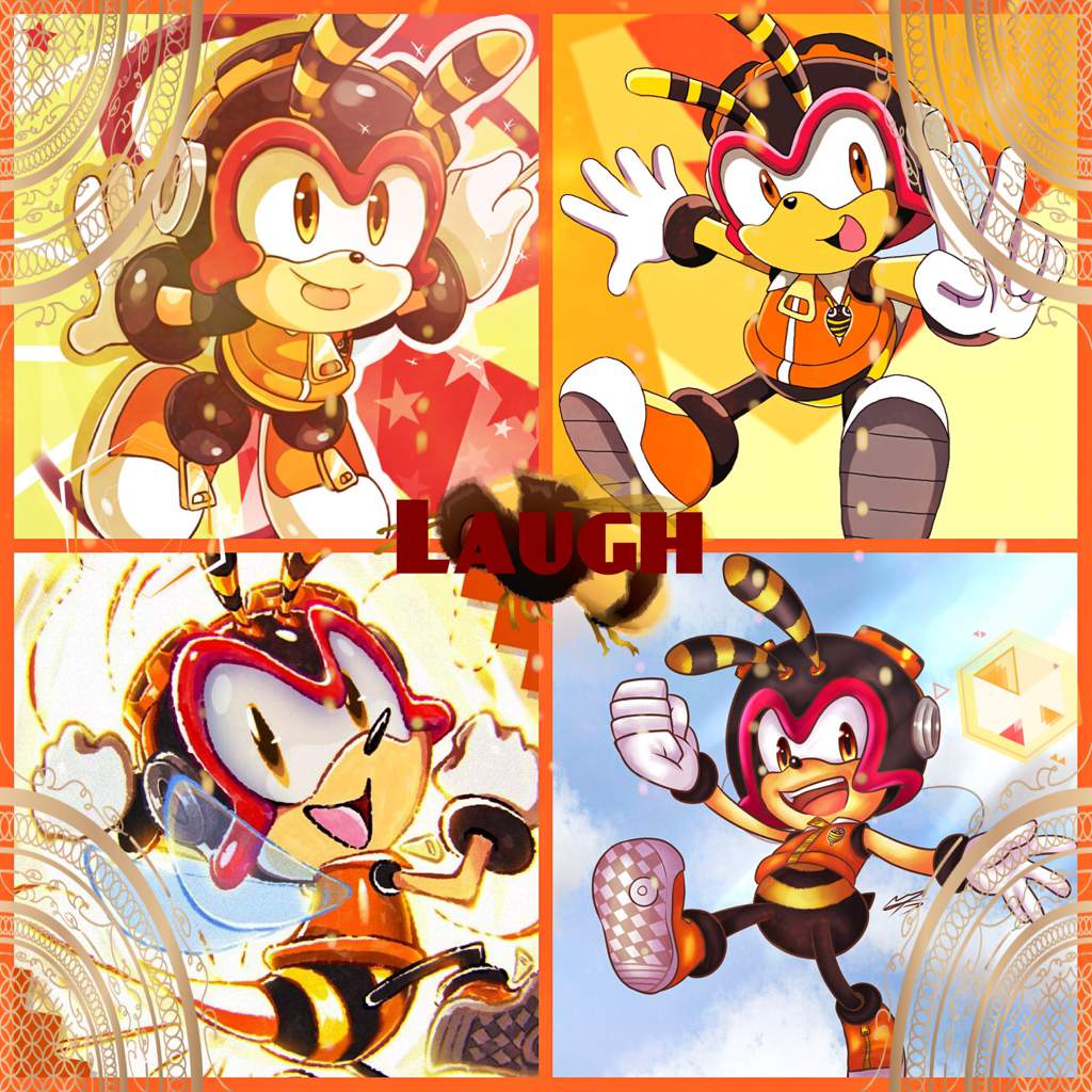 Charmy Wallpaper Collage. Sonic The Hedgehog! Amino