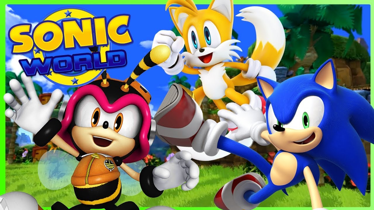 I HAVE DIA BEE TES?! Plays Sonic World Ft. GottaGoFast! & Tails And Sonic Pals