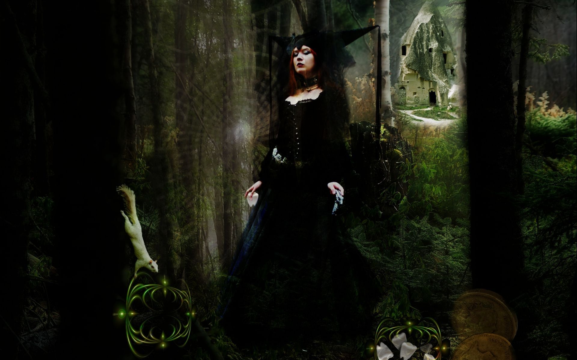 Gothic Witch Wallpaper Free Gothic Witch Background