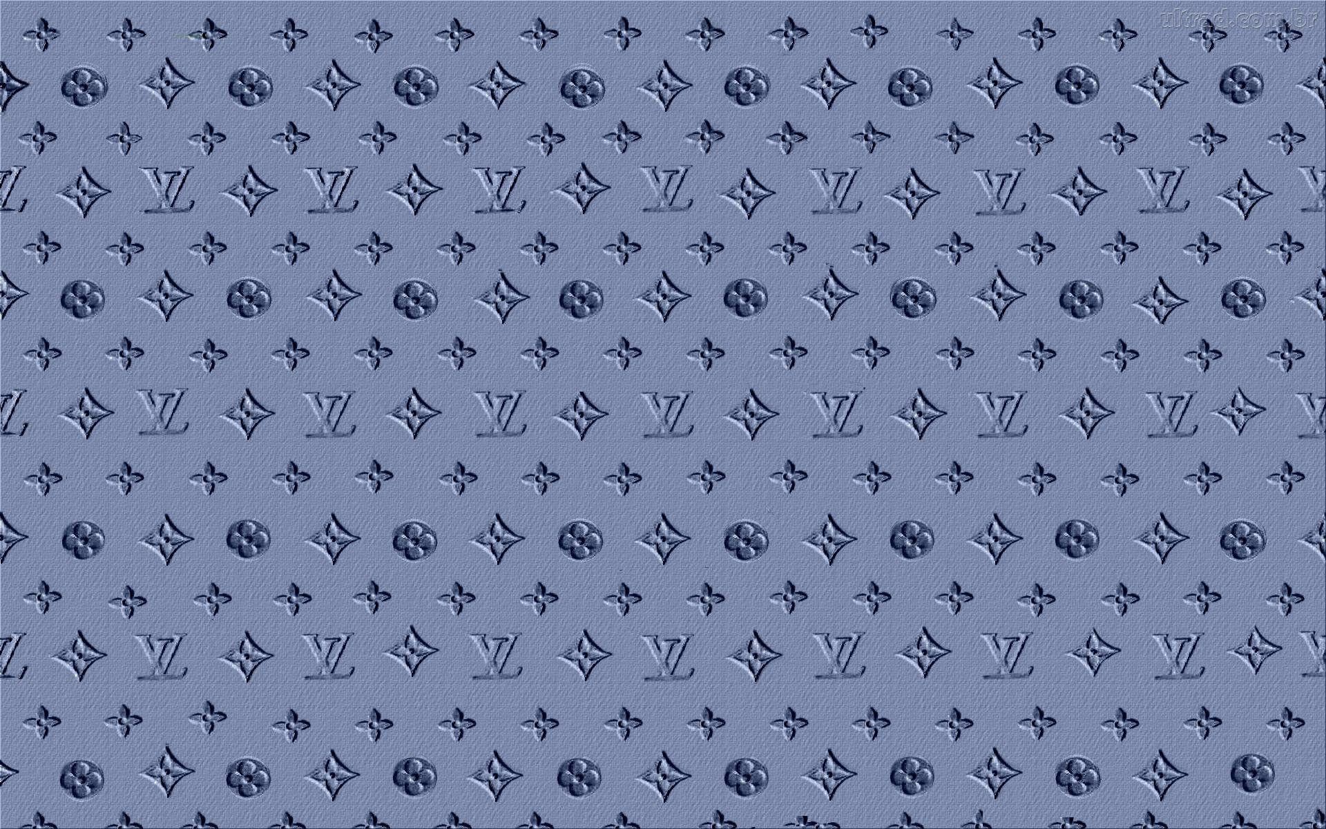 Louis Vuitton Blue Wallpaper