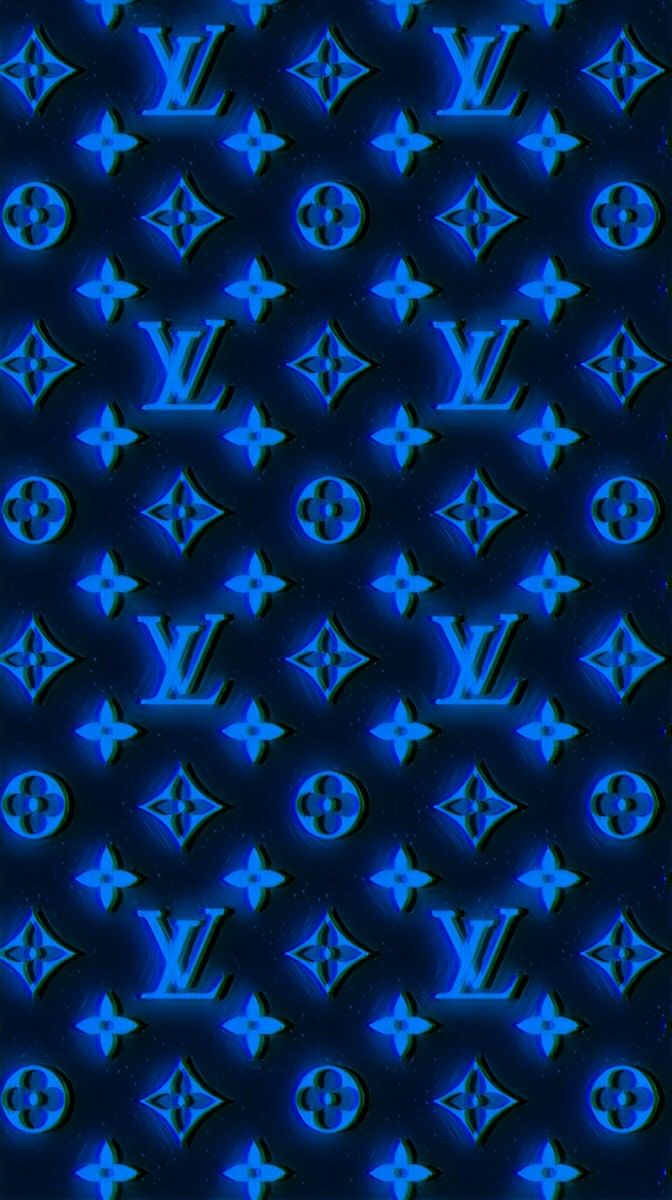 Wallpaper Louis Vuitton Blue Aesthetic. Dark blue wallpaper, Hypebeast iphone wallpaper, Cute simple wallpaper