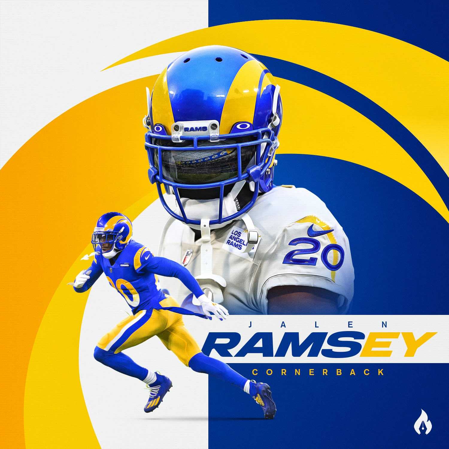 100+] Jalen Ramsey Rams Wallpapers