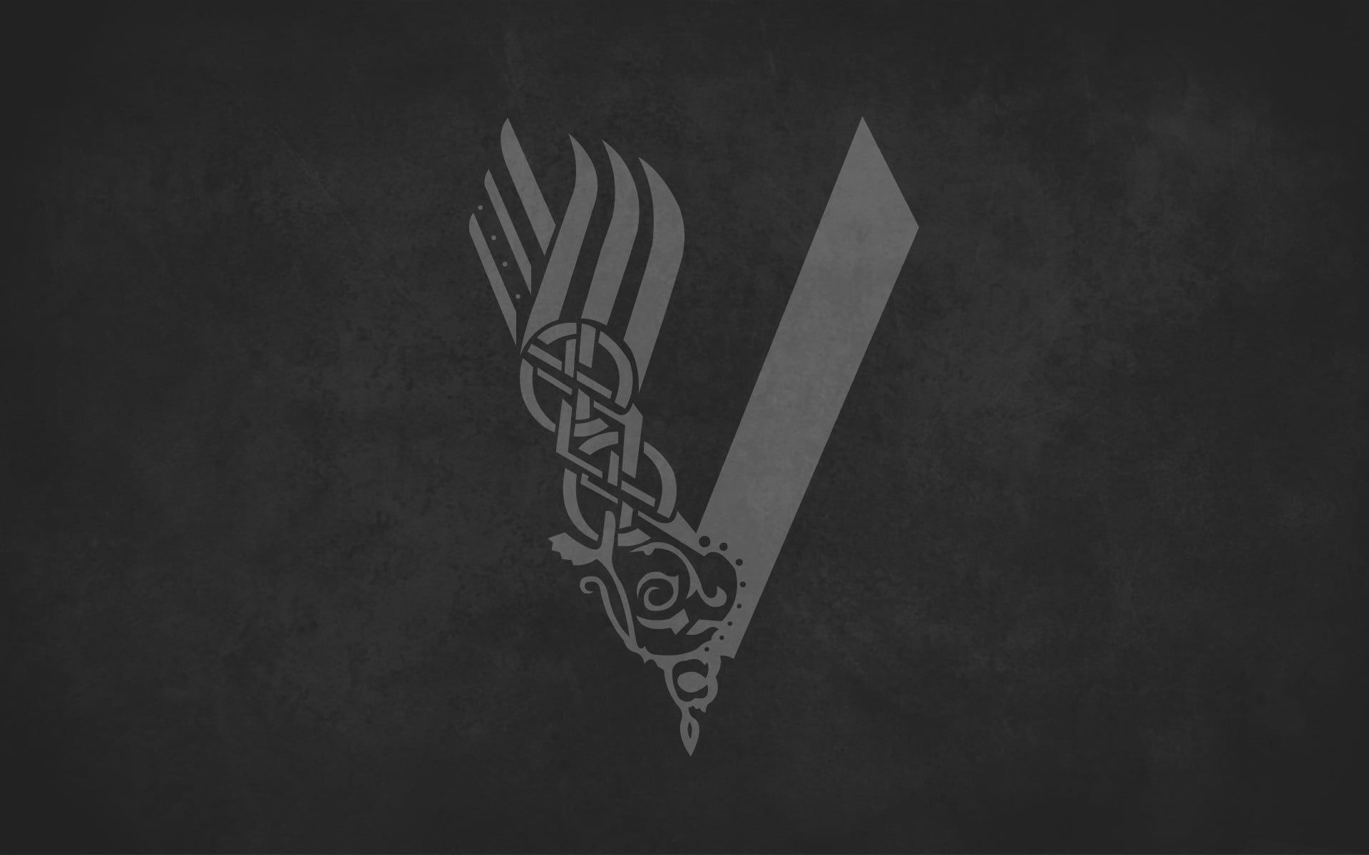 viking #Vikings Vikings (TV series) #TV #logo #minimalism #V P # wallpaper #hdwallpaper #desktop. Vikings tv series, Vikings tv, Viking wallpaper