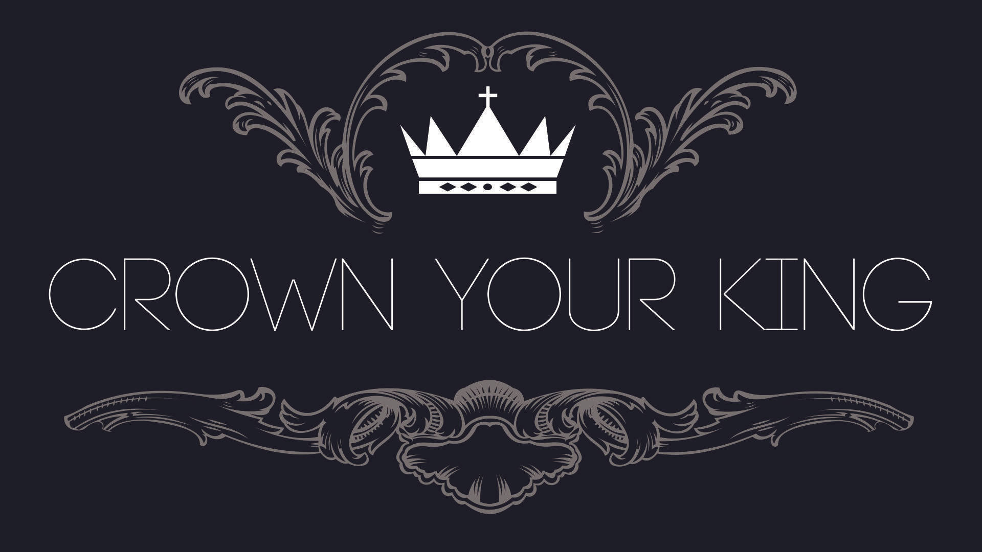 Download Black Crown Your King Wallpaper