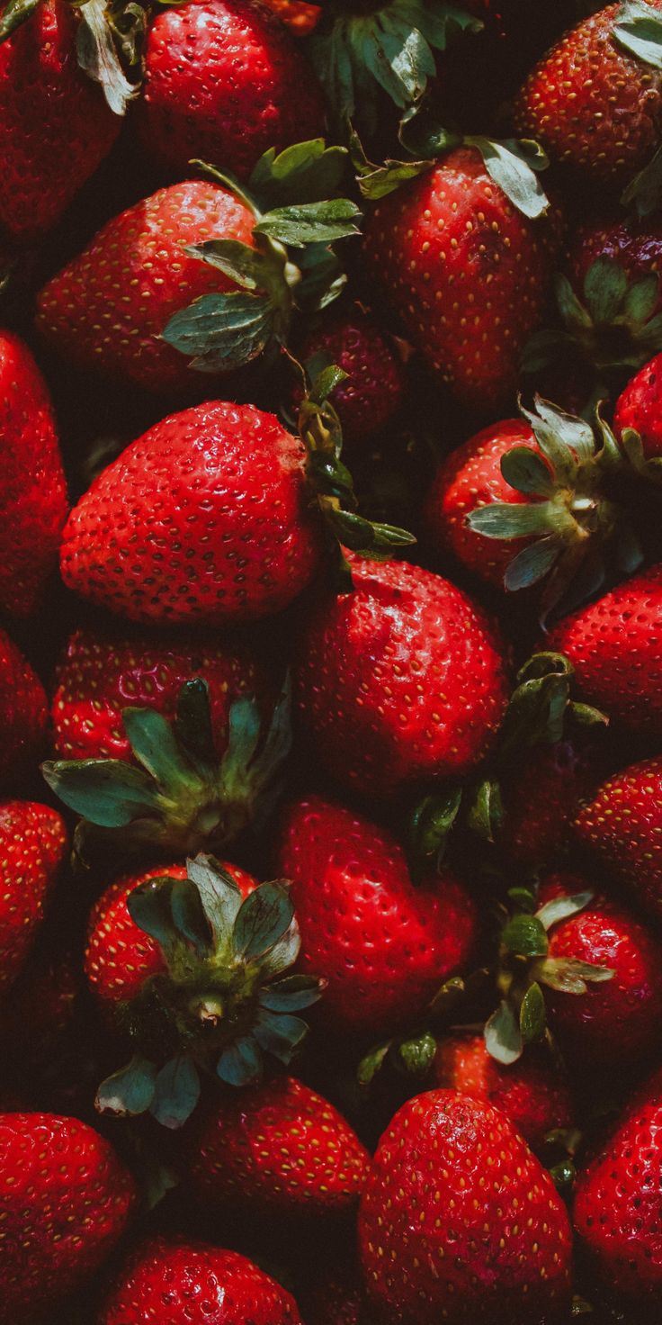 Strawberry, red fruit, fresh wallpaper. Fruit wallpaper, Fruit photography, Red aesthetic