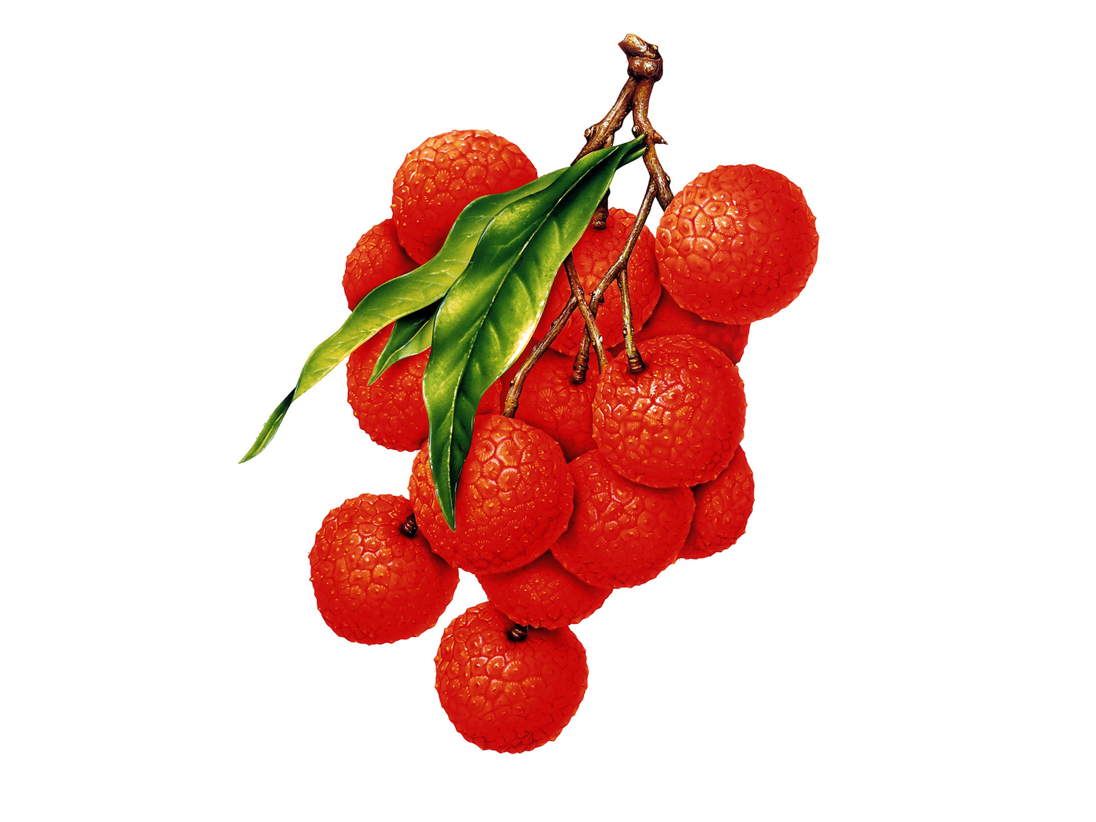 Red fruits desktop PC and Mac wallpaper