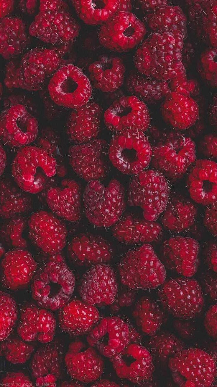 iPhone and Android Wallpaper: Raspberry Wallpaper for iPhone and Android - #Android #iPhone #Raspberr. Fruit wallpaper, Aesthetic iphone wallpaper, Red wallpaper