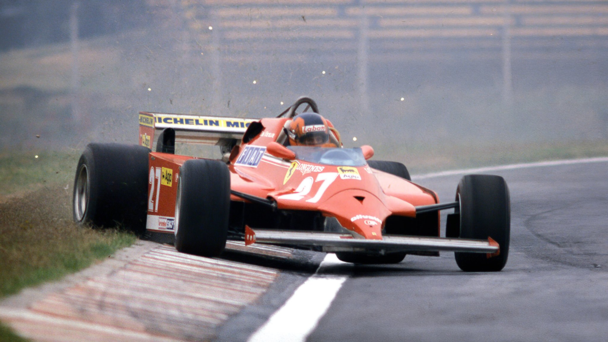 Twitter 上的 F1 Image：Gilles Villeneuve, Ferrari, Argentine GP, 1981. #F1