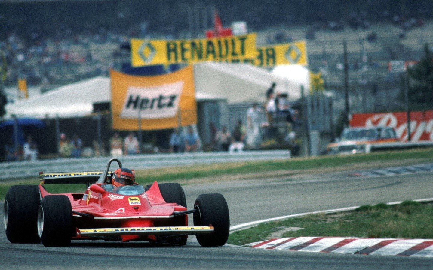 ferrari, Formula, One, Gilles, Villeneuve Wallpaper HD / Desktop and Mobile Background