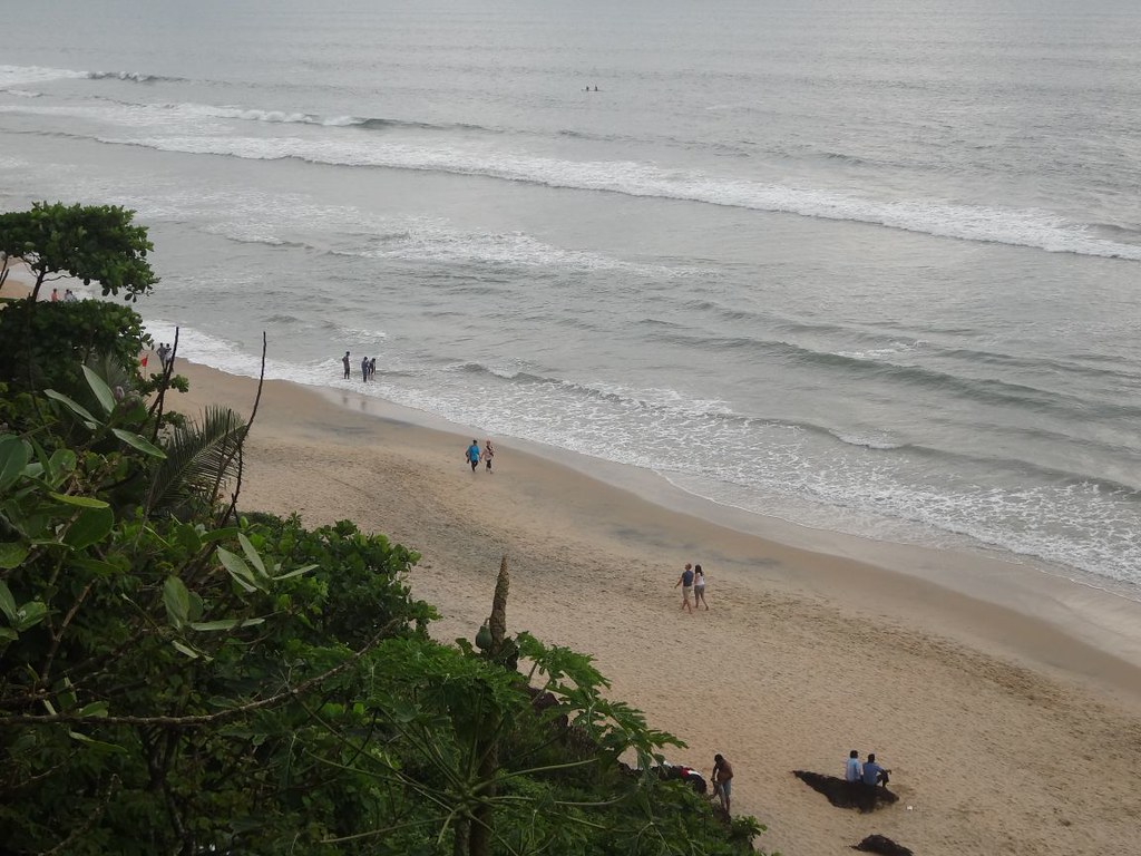 Varkala Beach. Varkala Beach or Varkala Papanasam Beach, th
