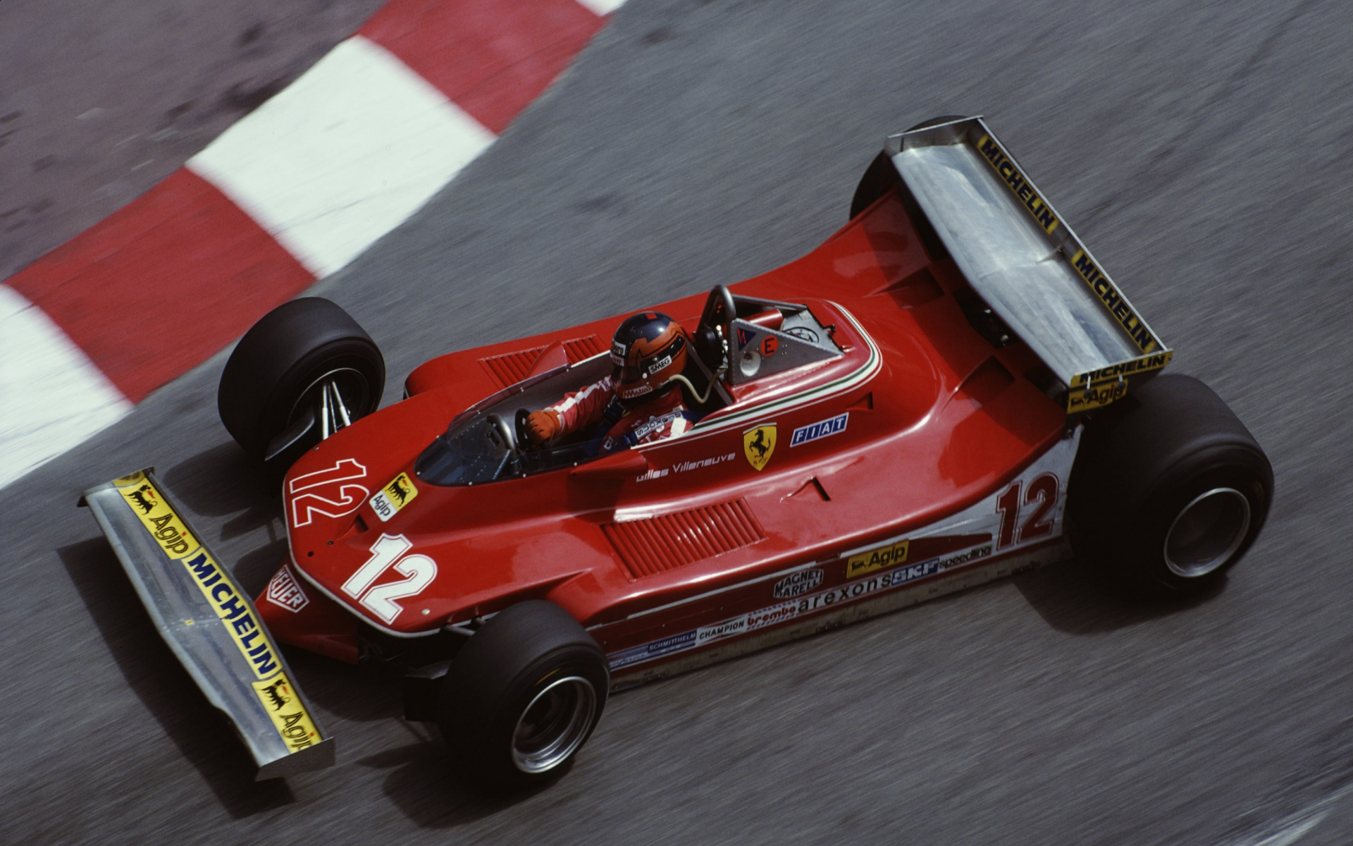 Gilles Villeneuve (Ferrari 312T4), race, 1979 Monaco GP [1920x1200]