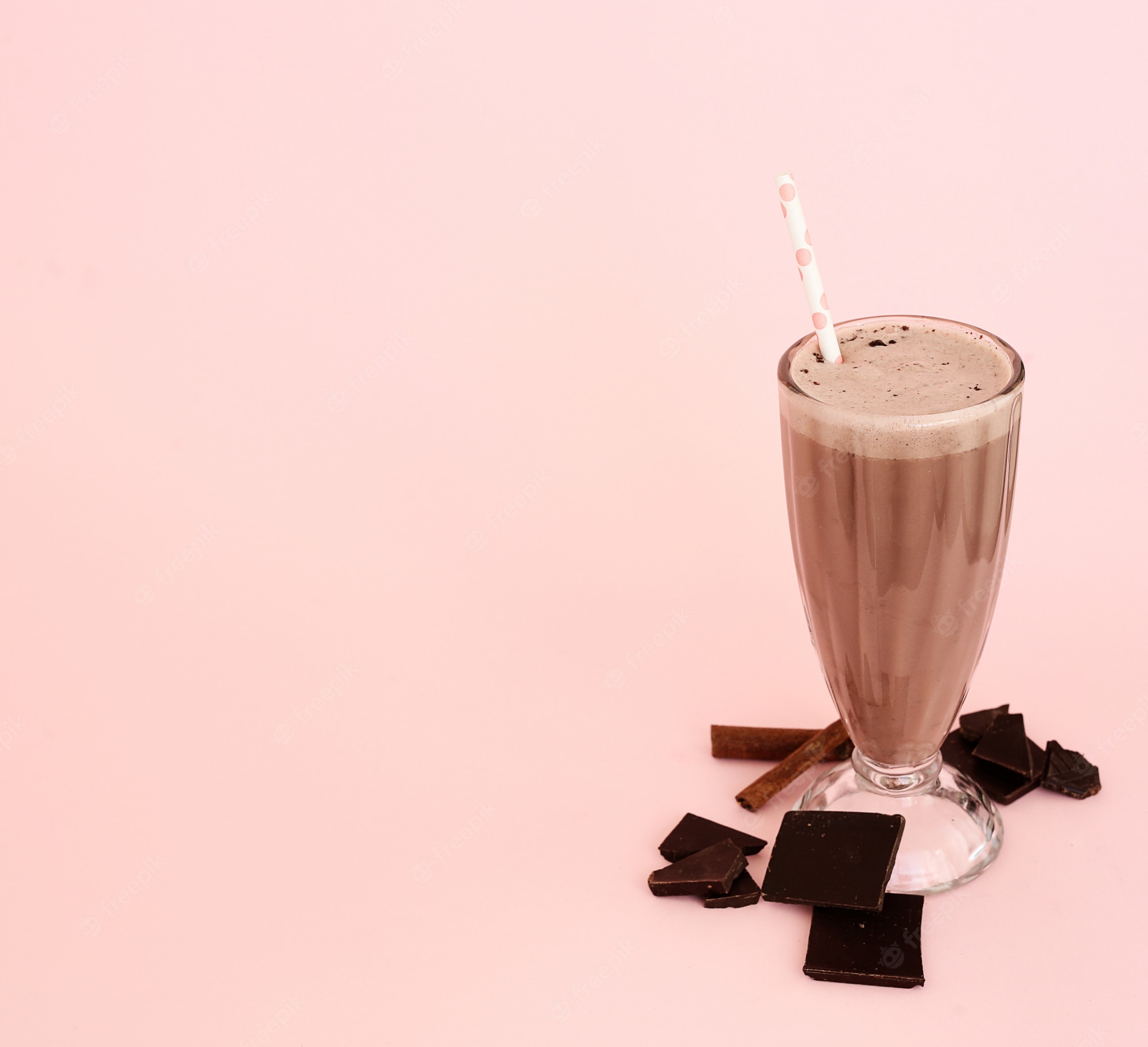 Chocolate milkshake Image. Free Vectors, & PSD