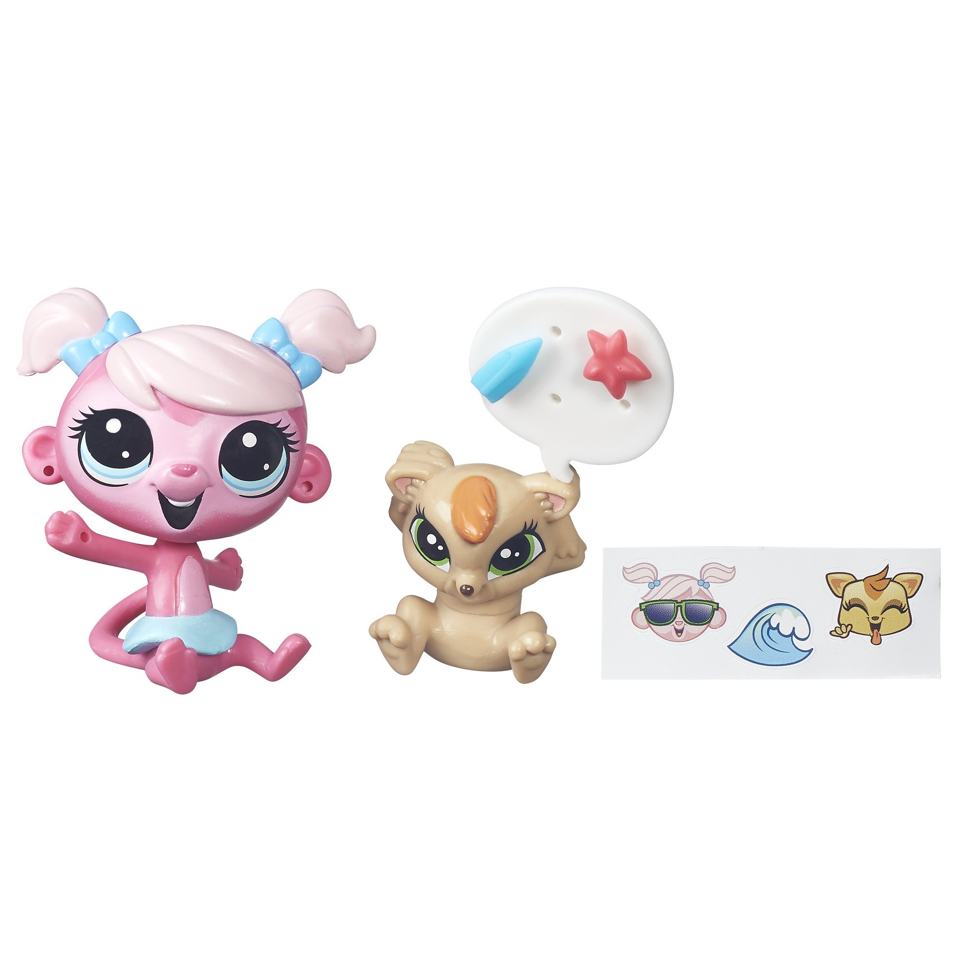 Littlest Pet Shop Minka Mark & LaRisa McChortle, Toys & Games