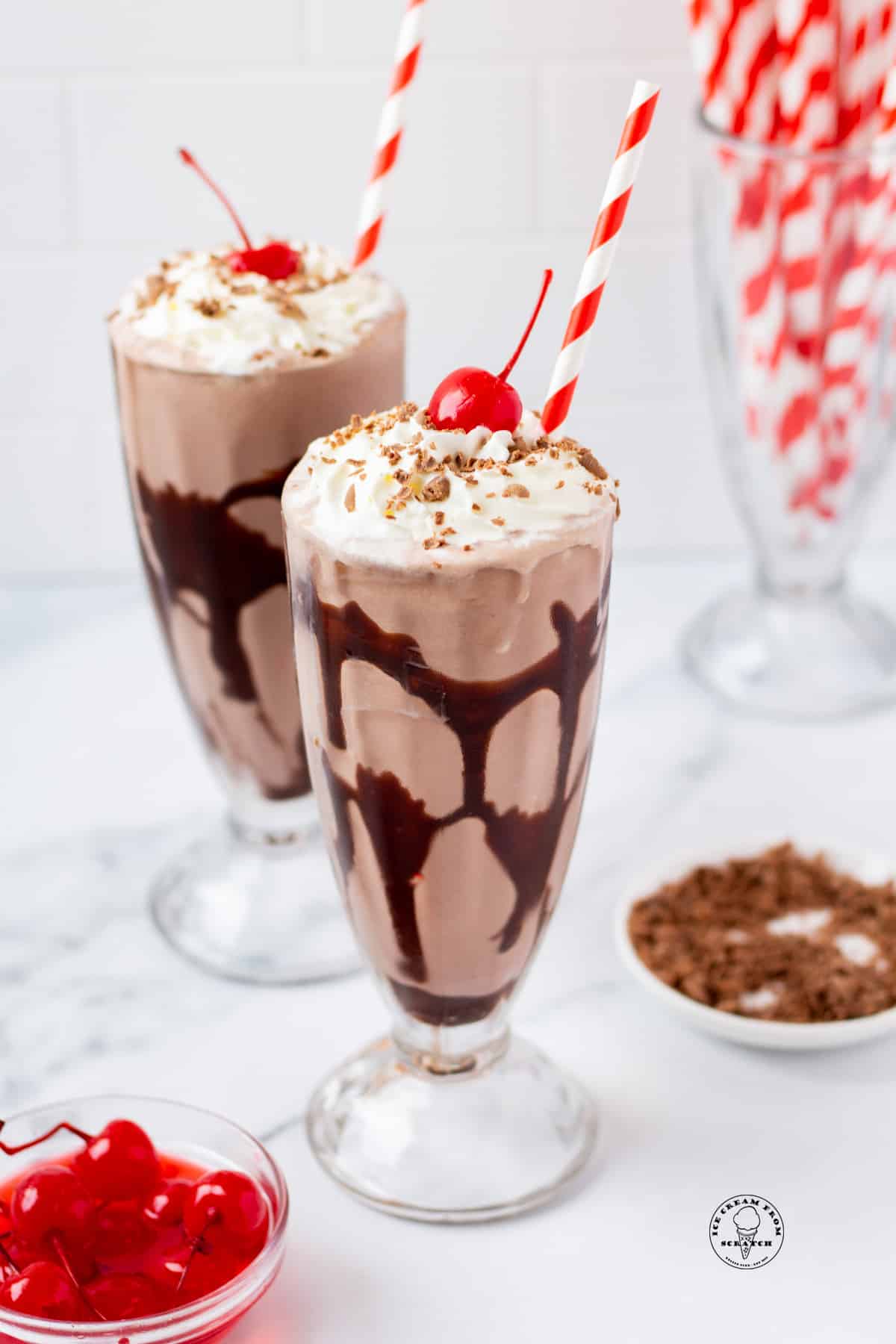 Easy Chocolate Milkshake