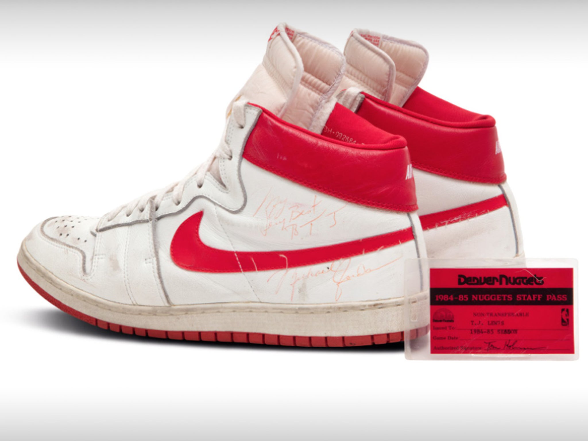 Michael Jordan's 1984 Nike Air Ships sell for record $1.5M at