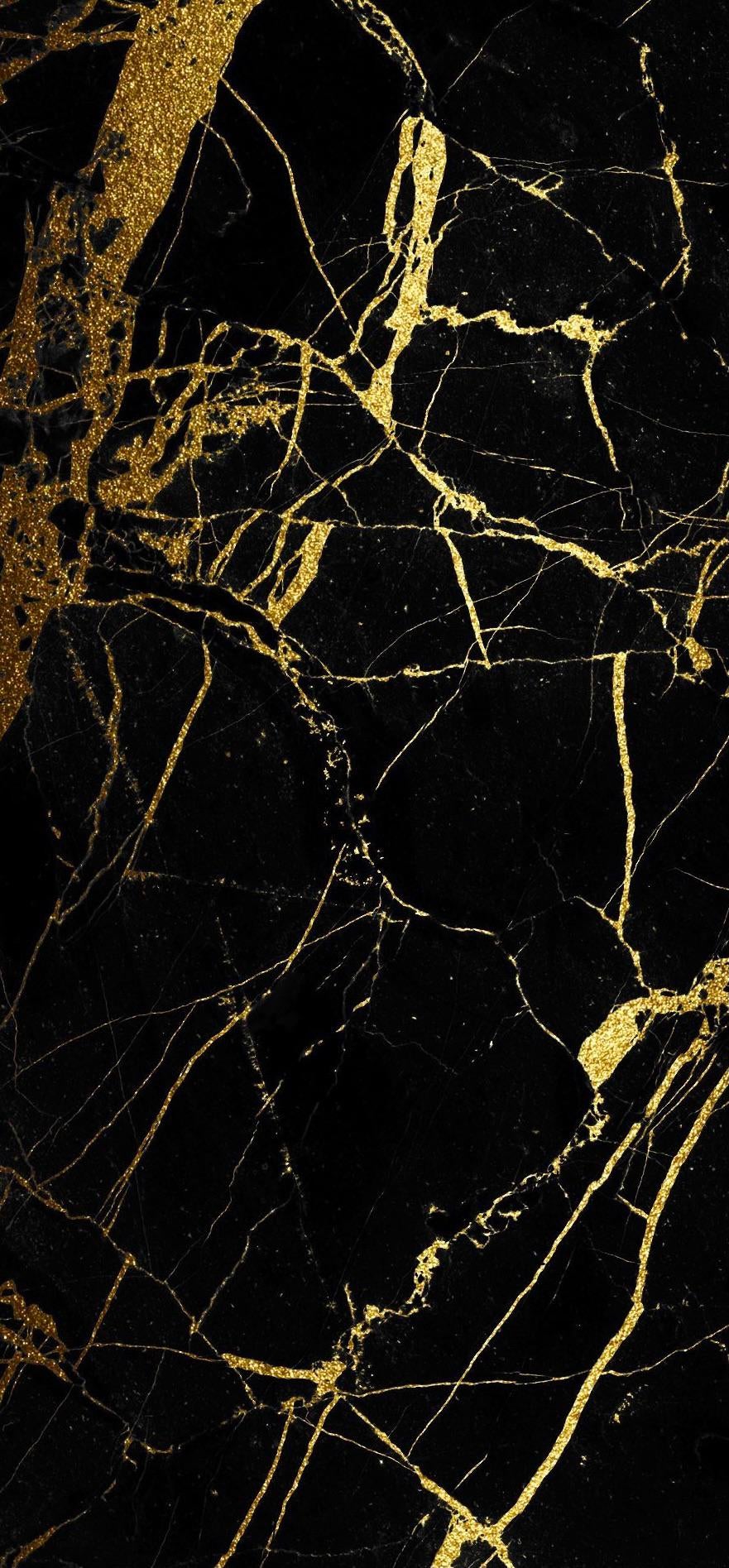 Gold kintsugi crack vector card on black background Golden texture Broken  marble luxury stone pattern effect Foil wallpaper glitter graphic Wedding  card template Cover surface Stock Vector  Adobe Stock