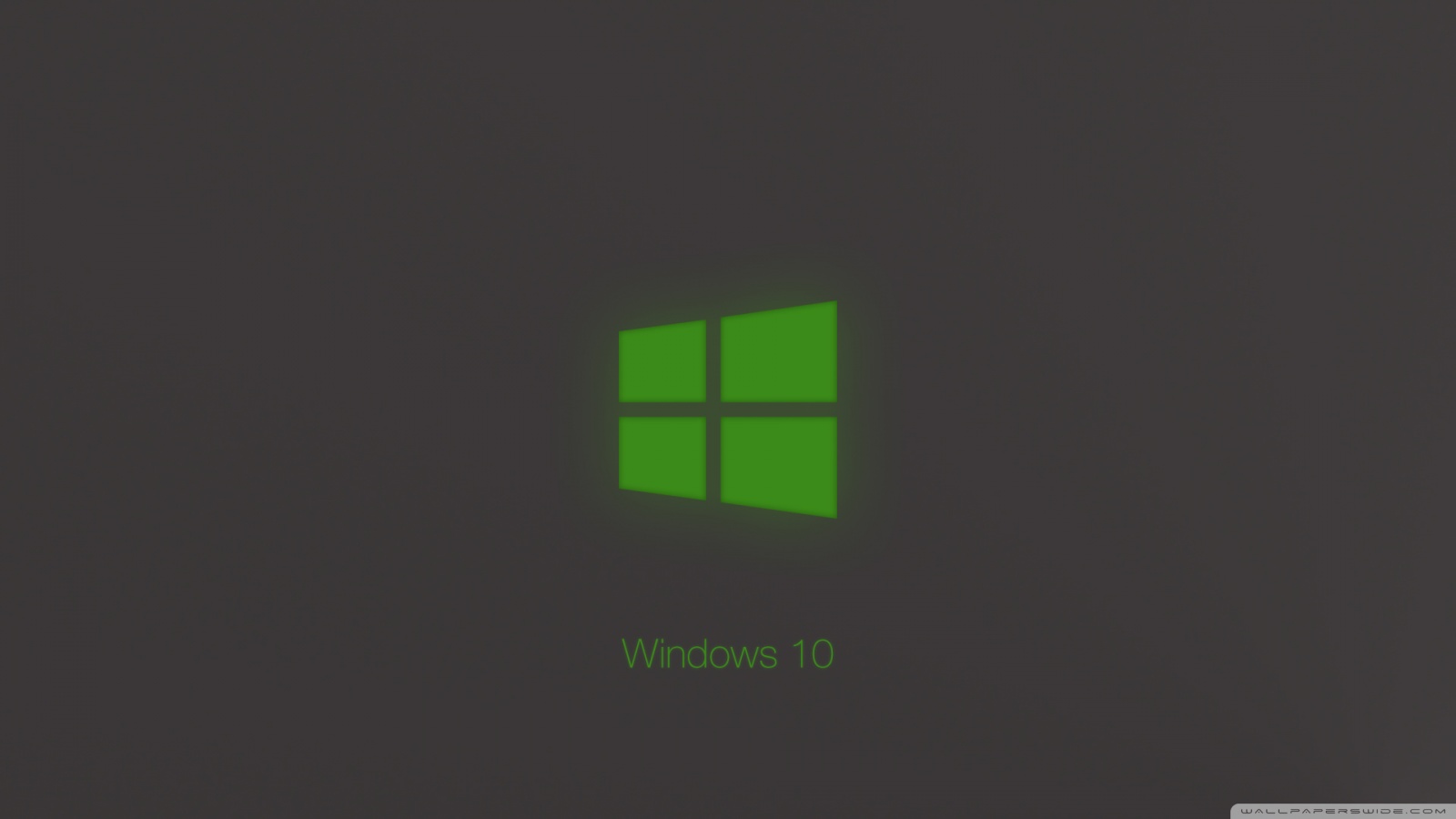 Windows 10 Technical Preview Green Glow Ultra HD Desktop Background Wallpaper for 4K UHD TV, Widescreen & UltraWide Desktop & Laptop, Tablet