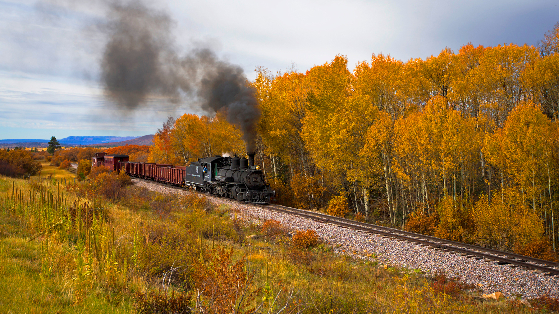 Autumn Along the Cumbres & Toltec Scenic Railroad