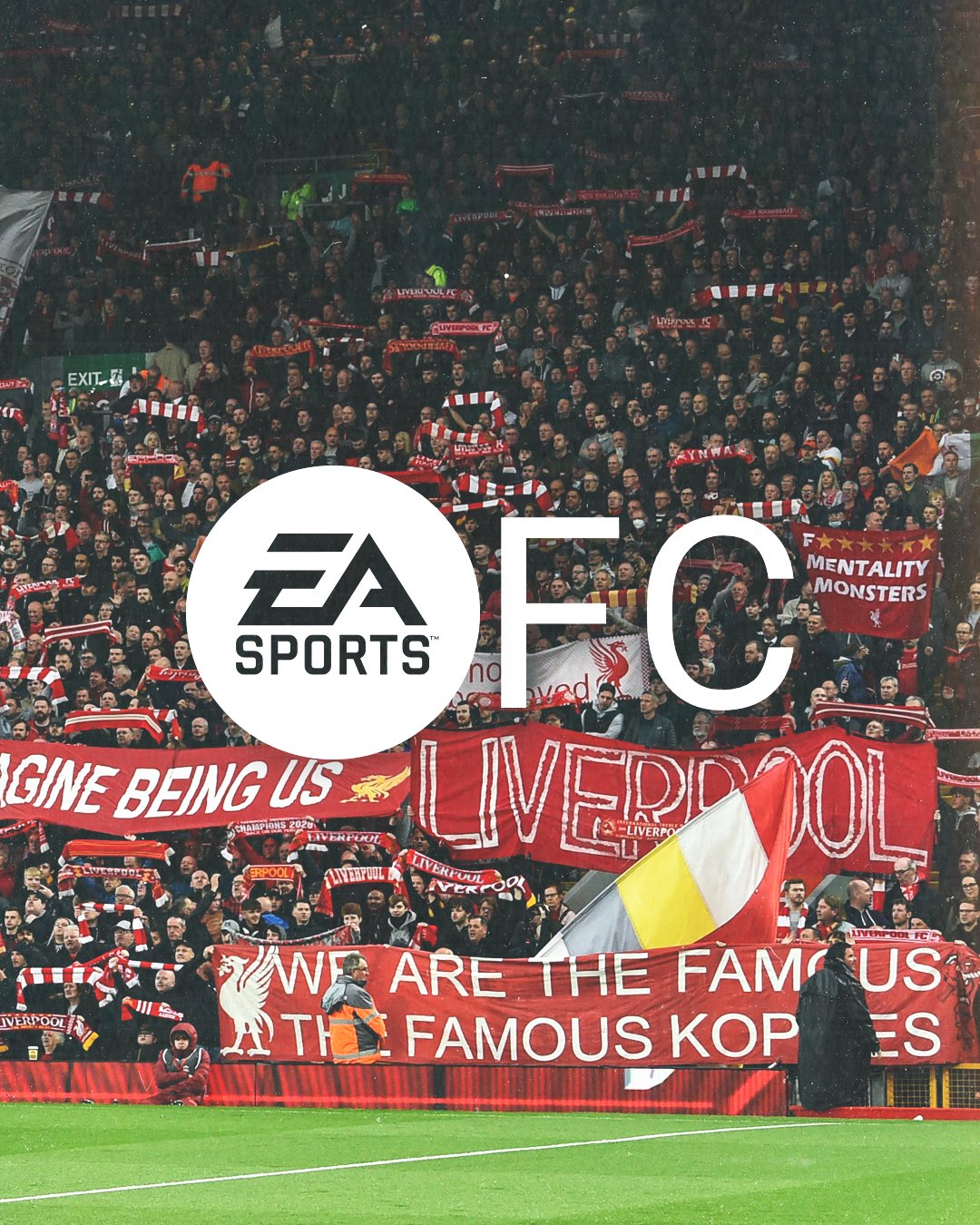 Liverpool FC're In The Club. Learn More July 2023. #EASPORTSFC