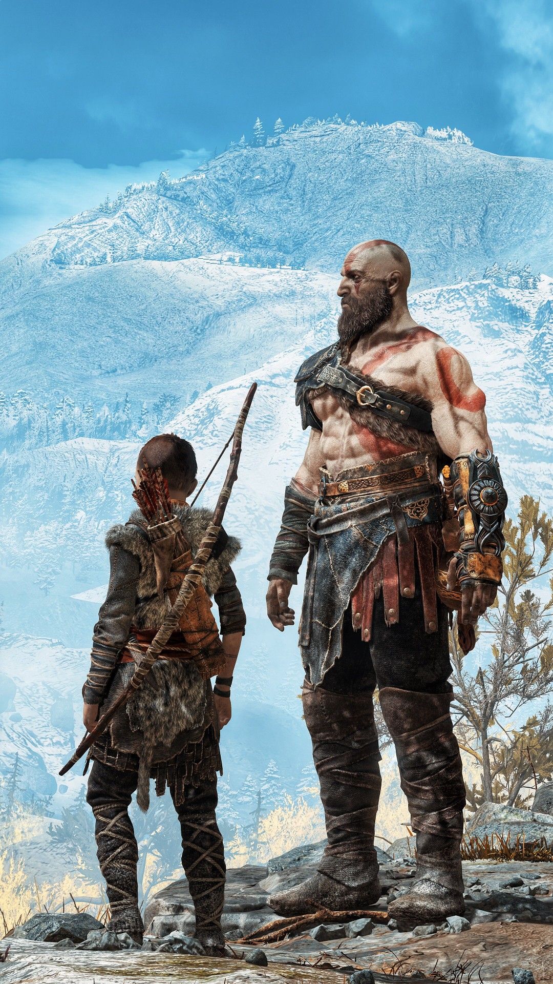 Kratos and Atreus God of War Wallpapers in 2022