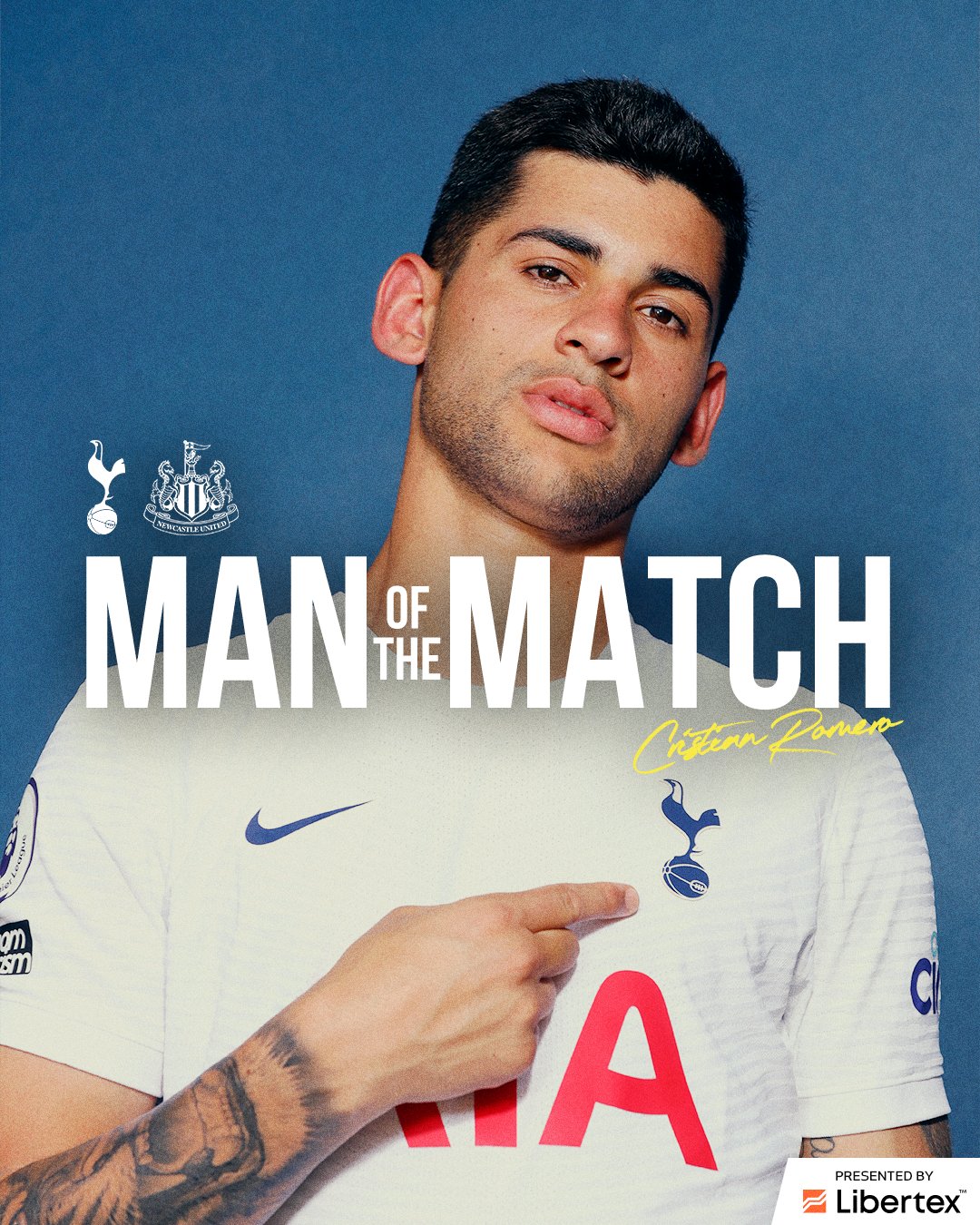 Tottenham Hotspur Romero, Man of the Match