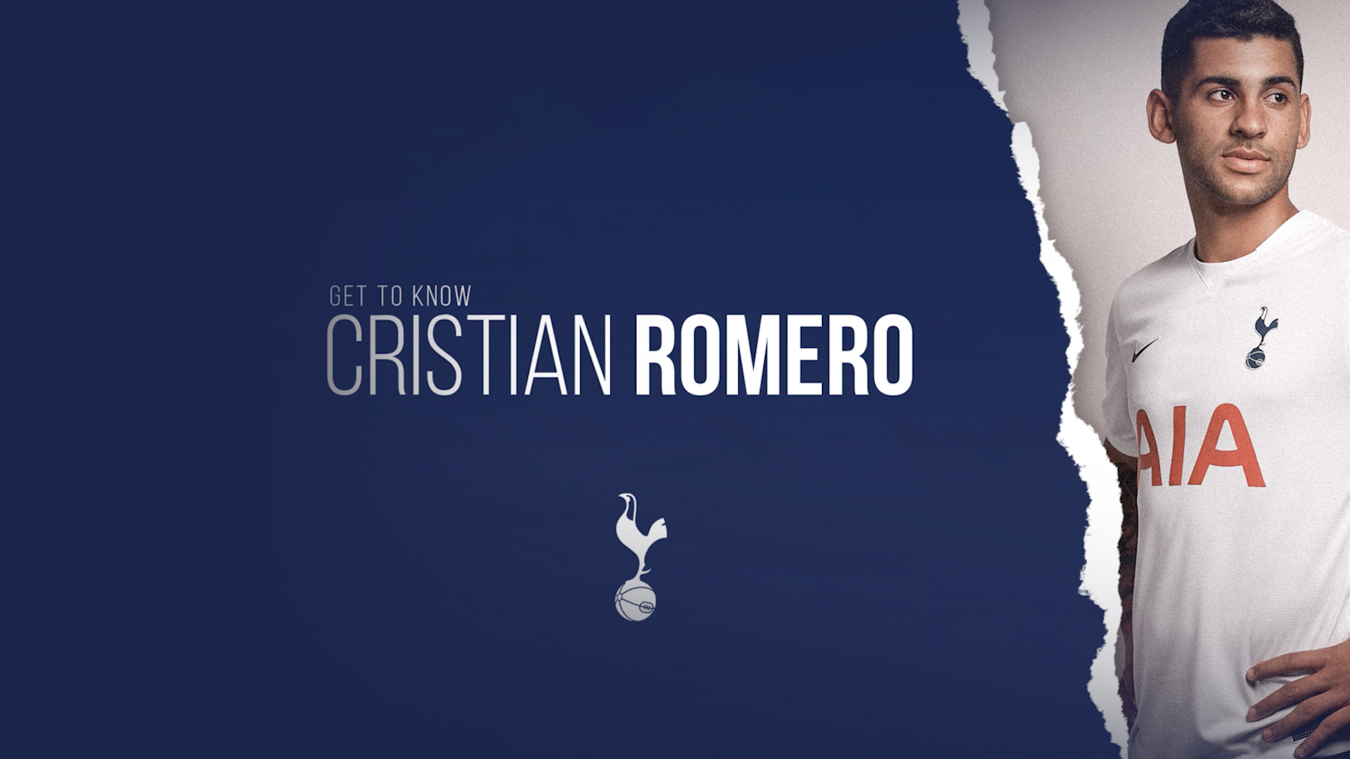 Spurs TV to know Cristian Romero!