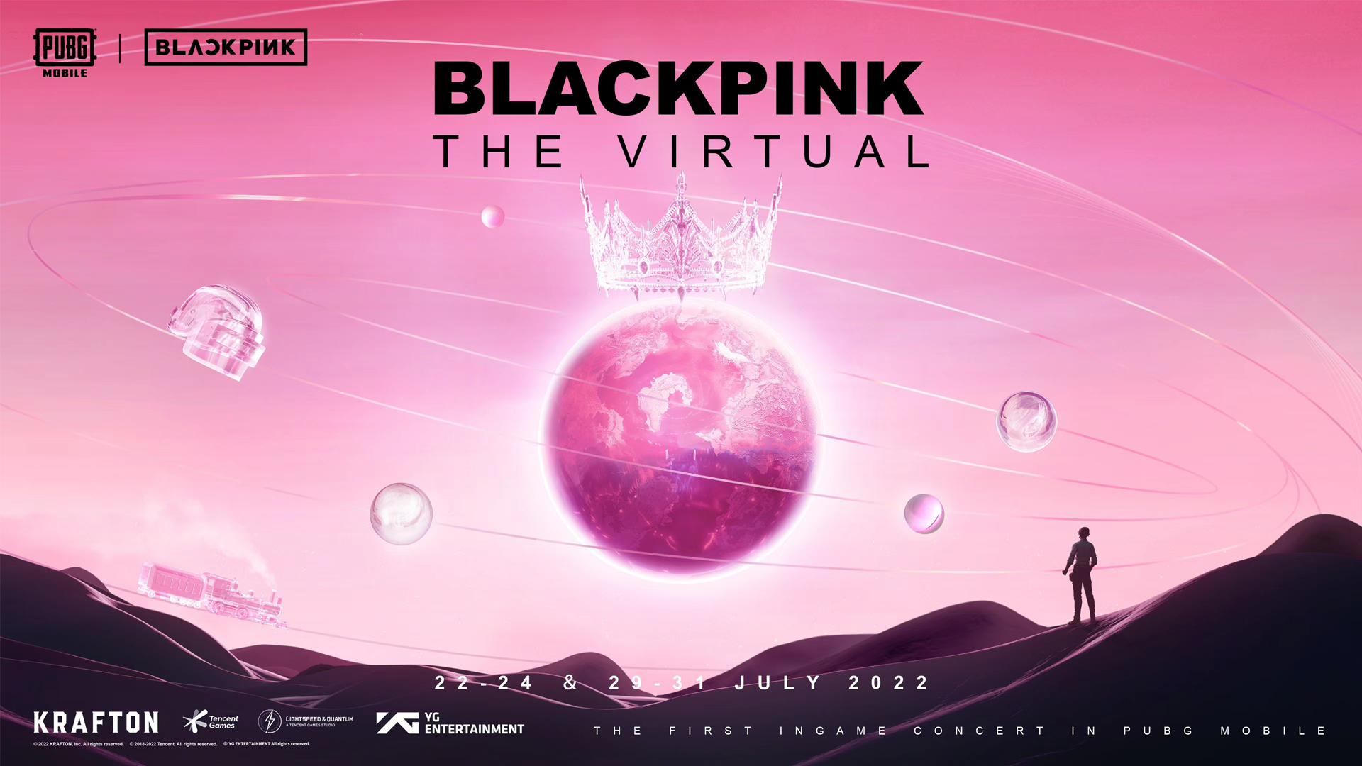 BLACKPINK X PUBG MOBILE 2022 IN GAME CONCERT, [THE VIRTUAL]