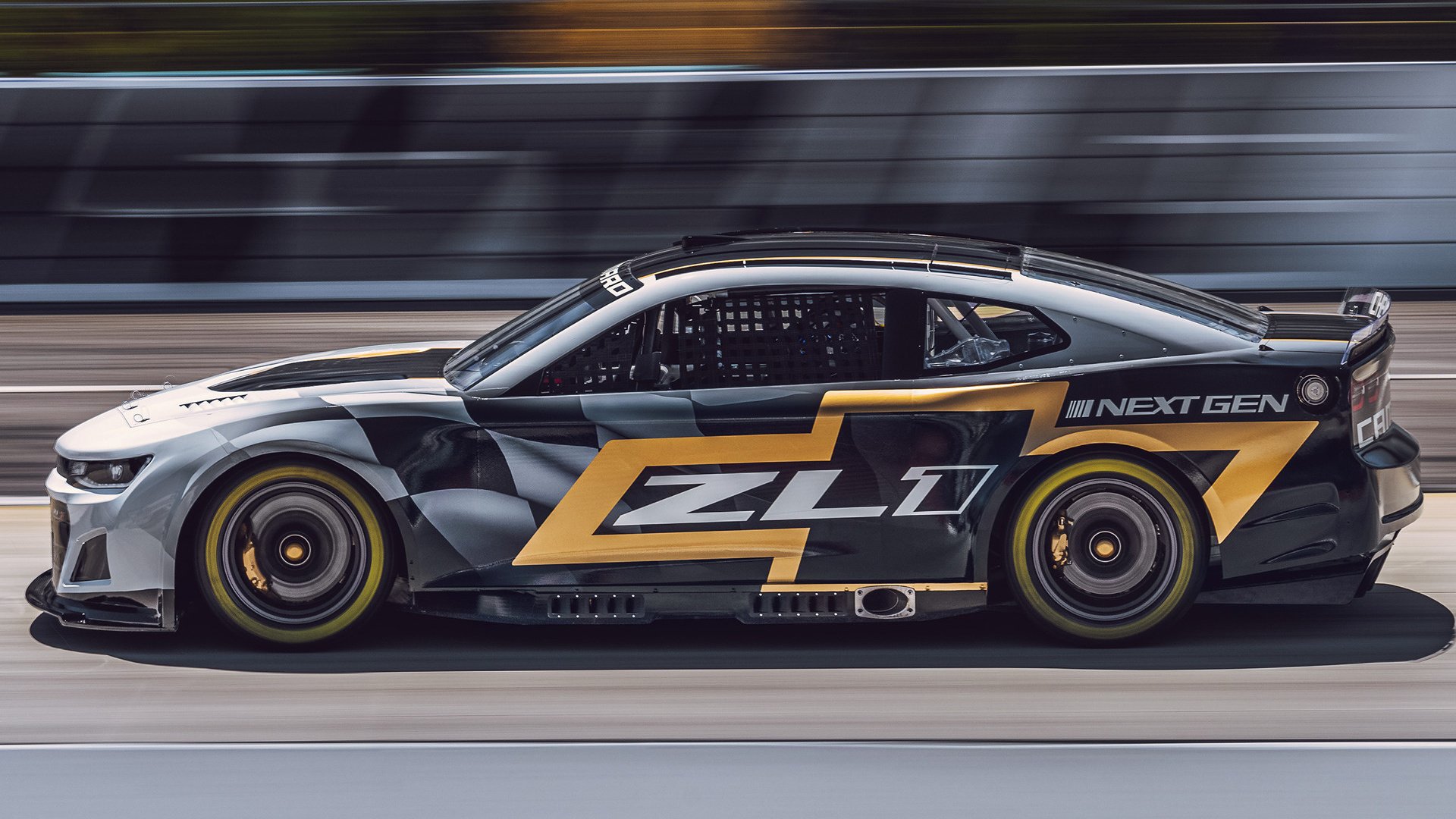 2022 Chevrolet Camaro ZL1 NASCAR Race Car and HD Image