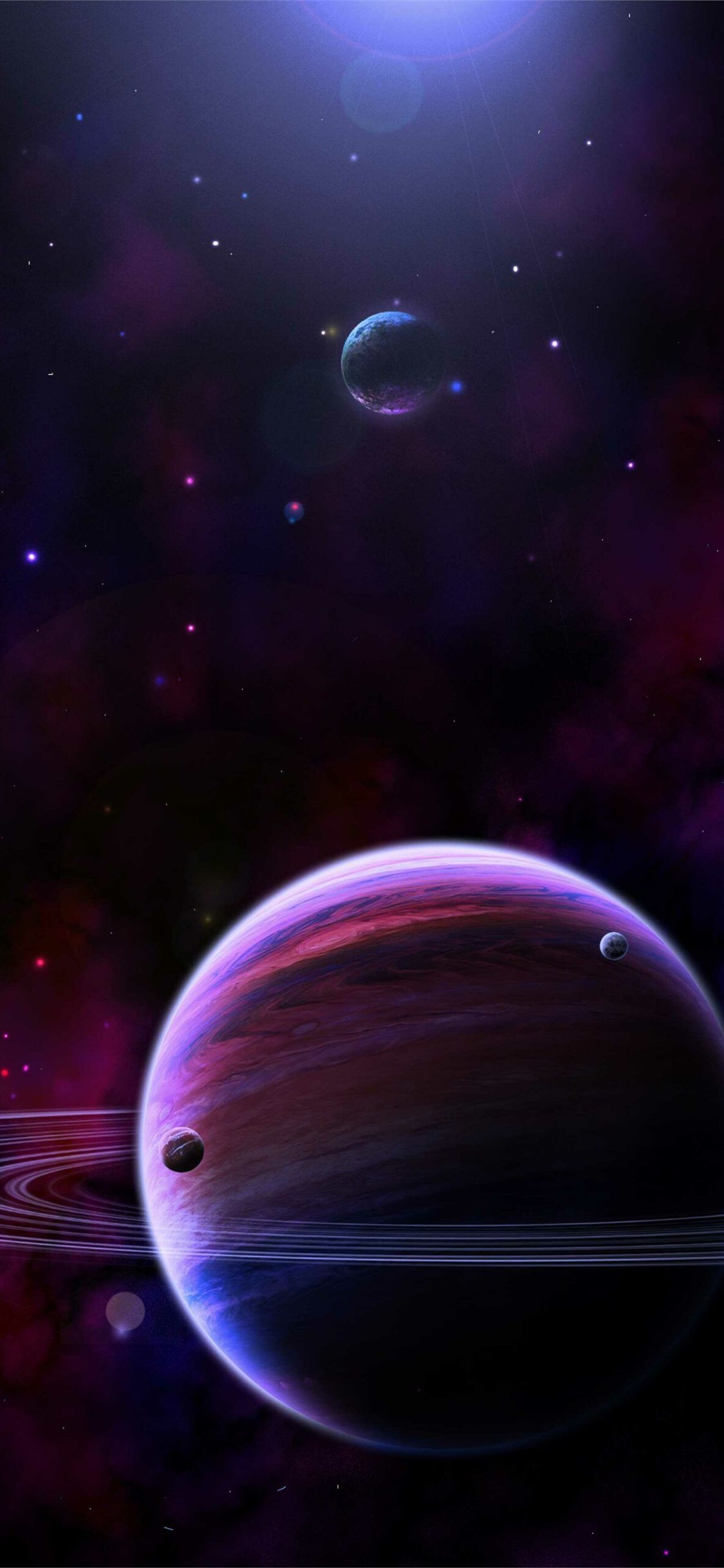 outer planets iPhone Wallpaper Free Download
