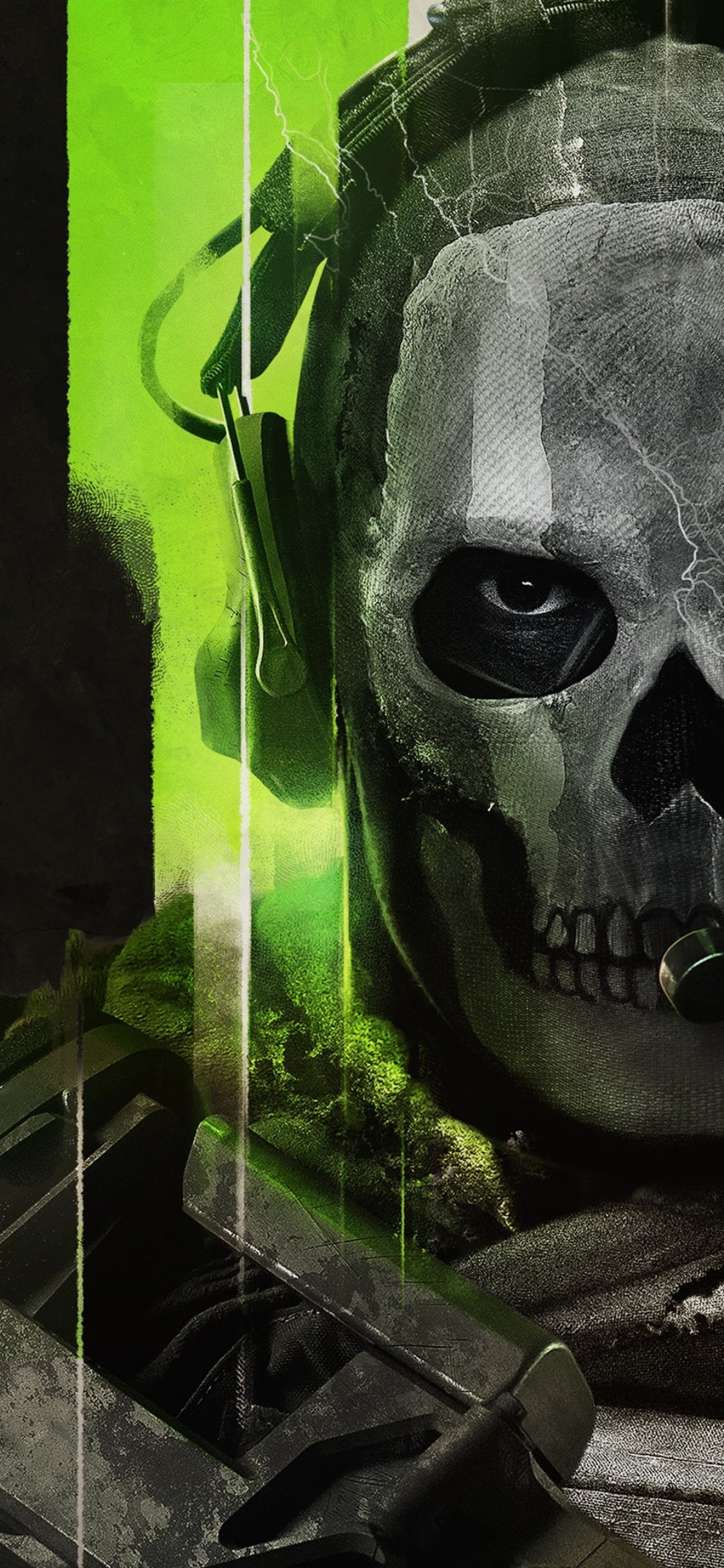 COD Ghosts Skull Ultra HD Desktop Background Wallpaper for 4K UHD