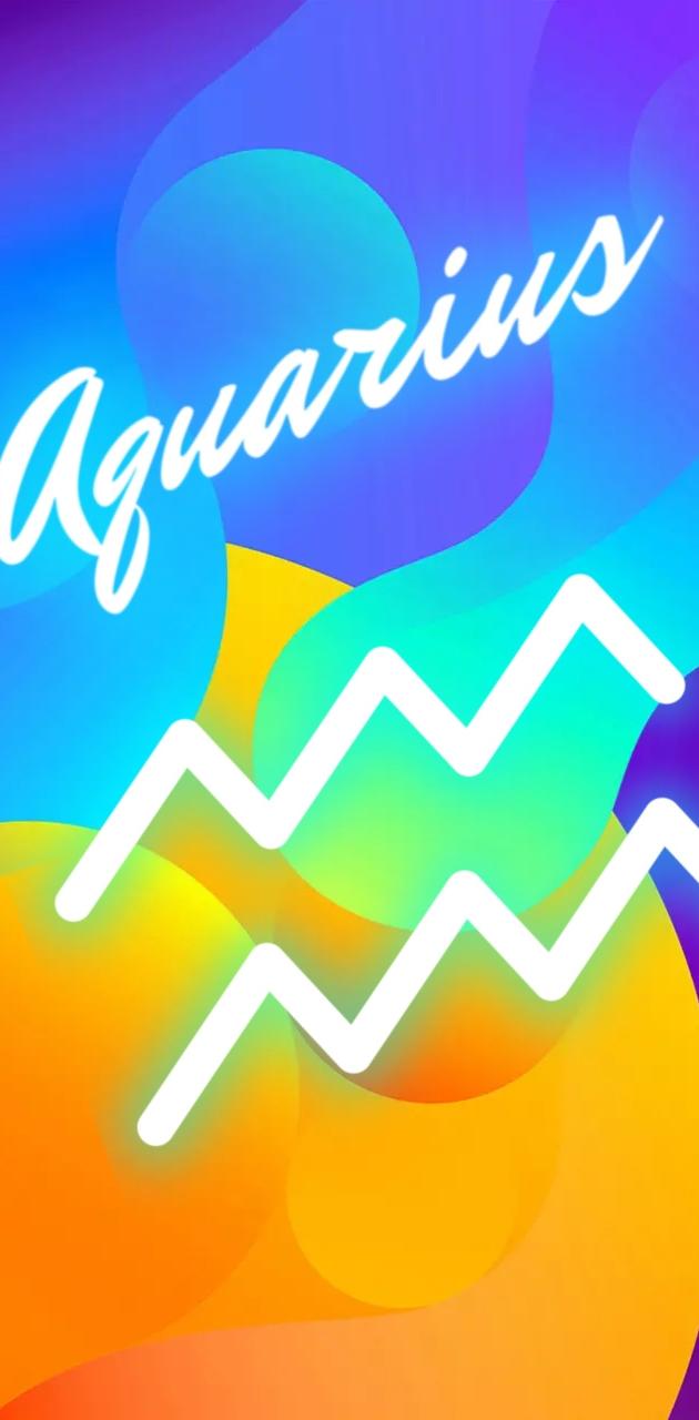Aquarius Zodiac Sign wallpaper