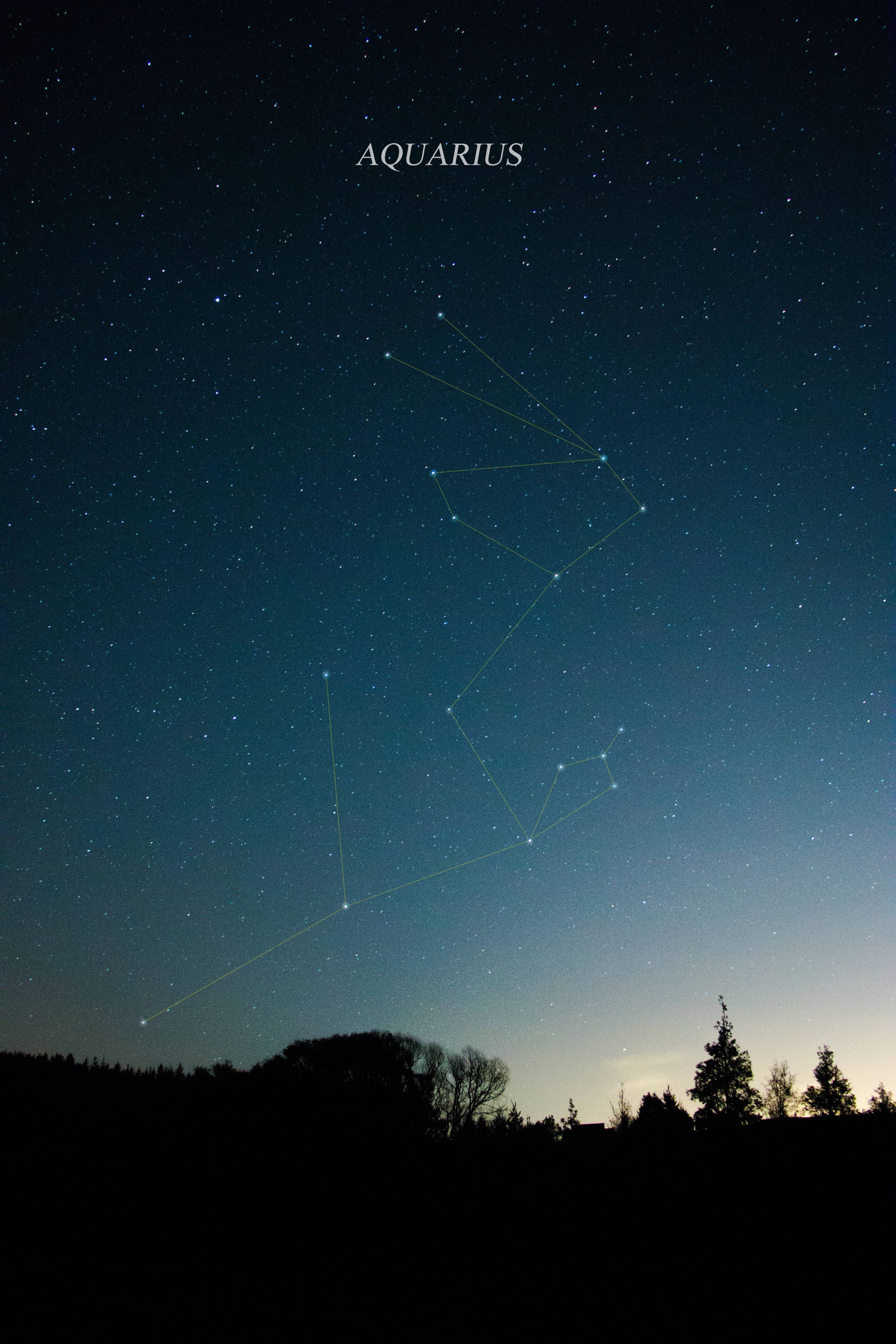 Aquarius Constellation Wallpaper Free Aquarius Constellation Background