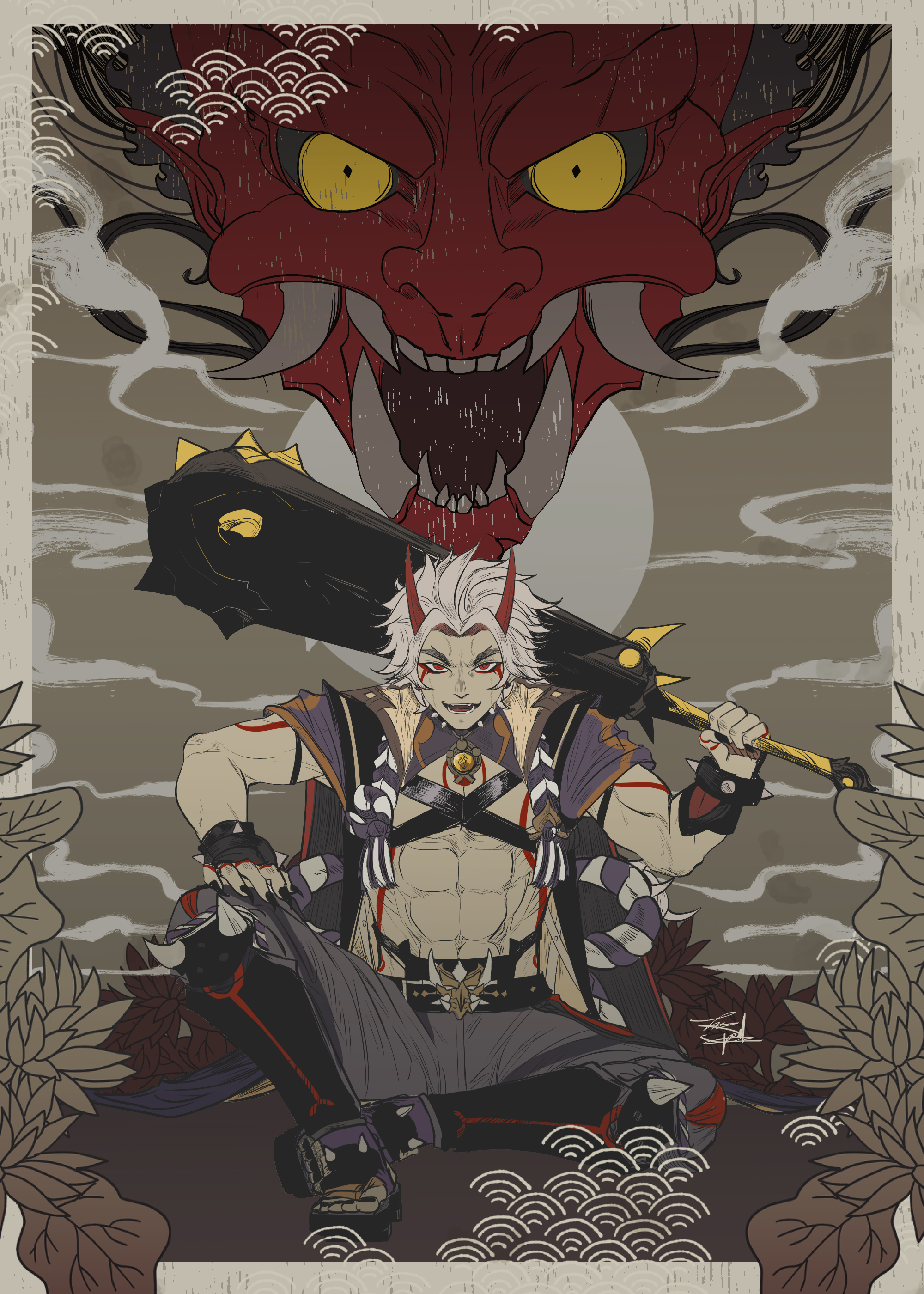 Arataki Itto Impact Anime Image Board