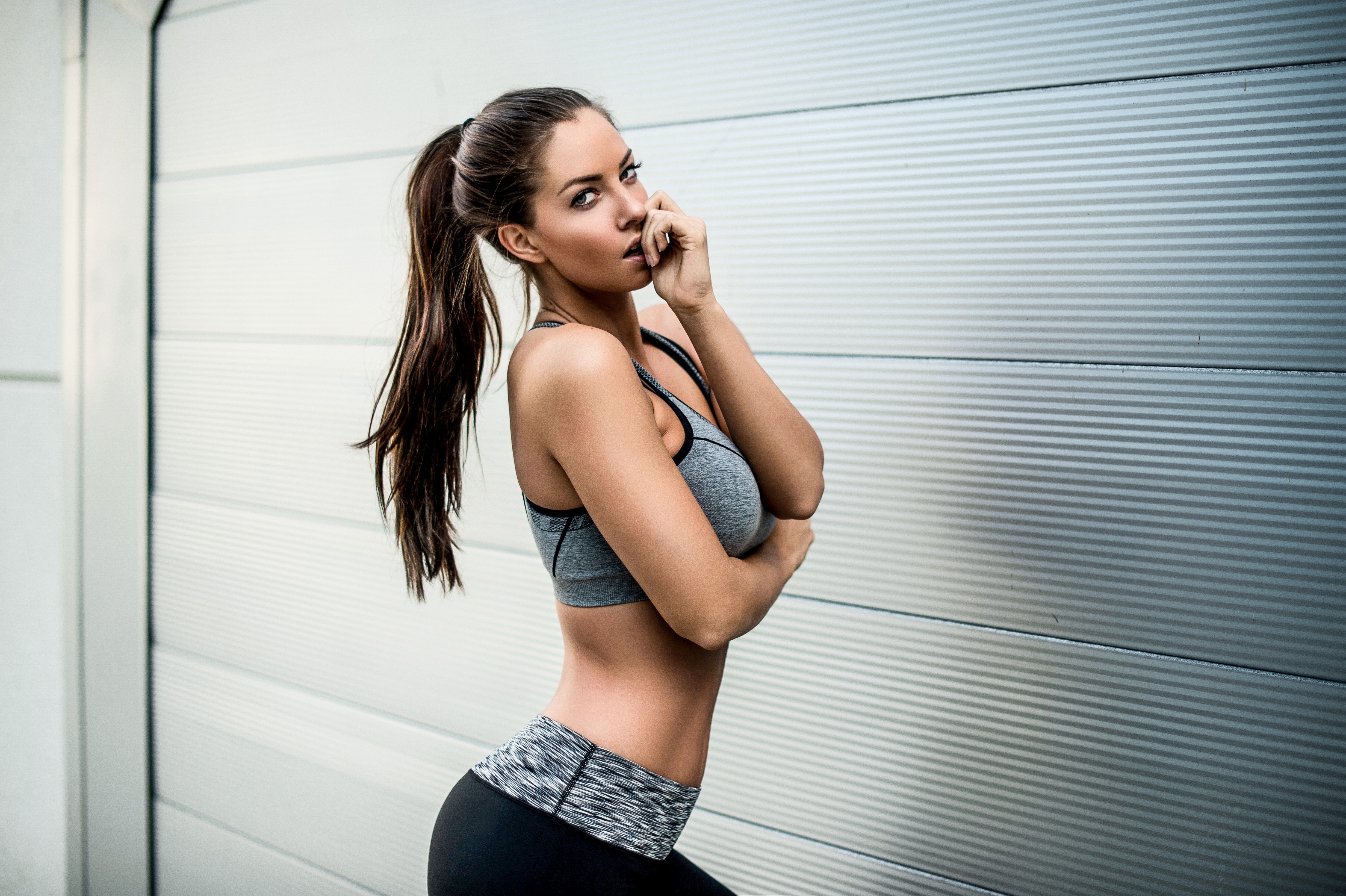 Janna Breslin Wallpaper 4K, Fitness model, Workout, 5K, People