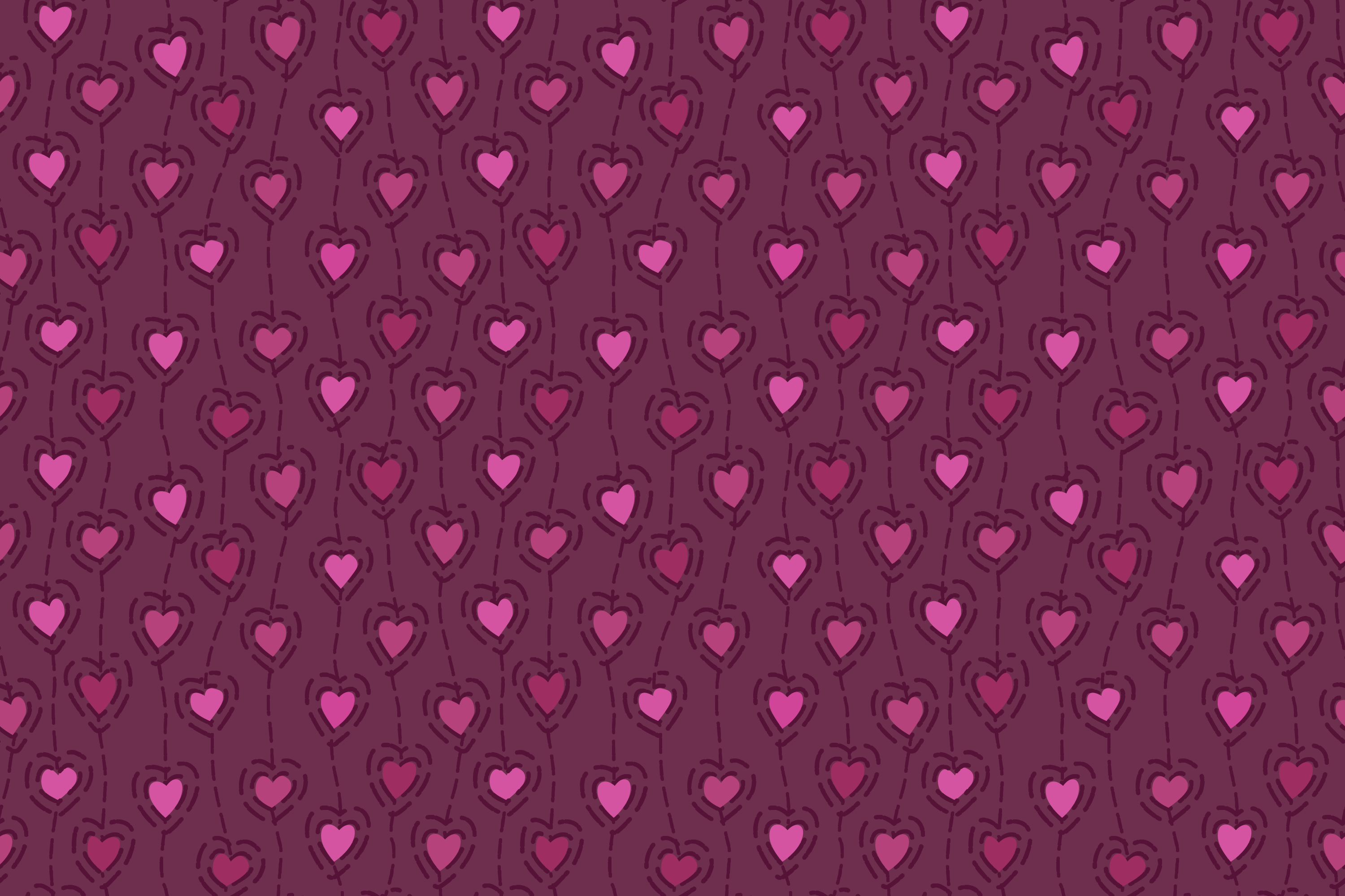 Claret hearts background wallpaper seamless