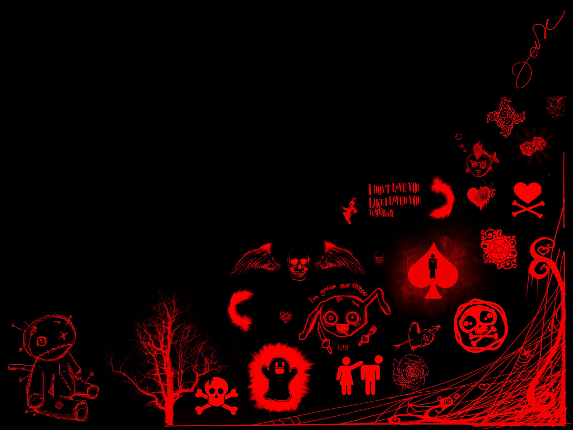 emo, Goth, Gothic, Dark Wallpaper HD / Desktop and Mobile Background