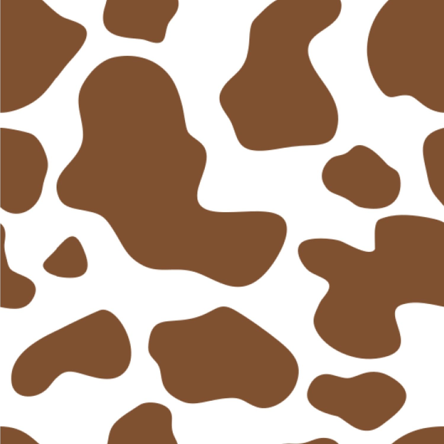 Aesthetic Brown Cow Print Wallpaper Aesthetic Simple iPad 